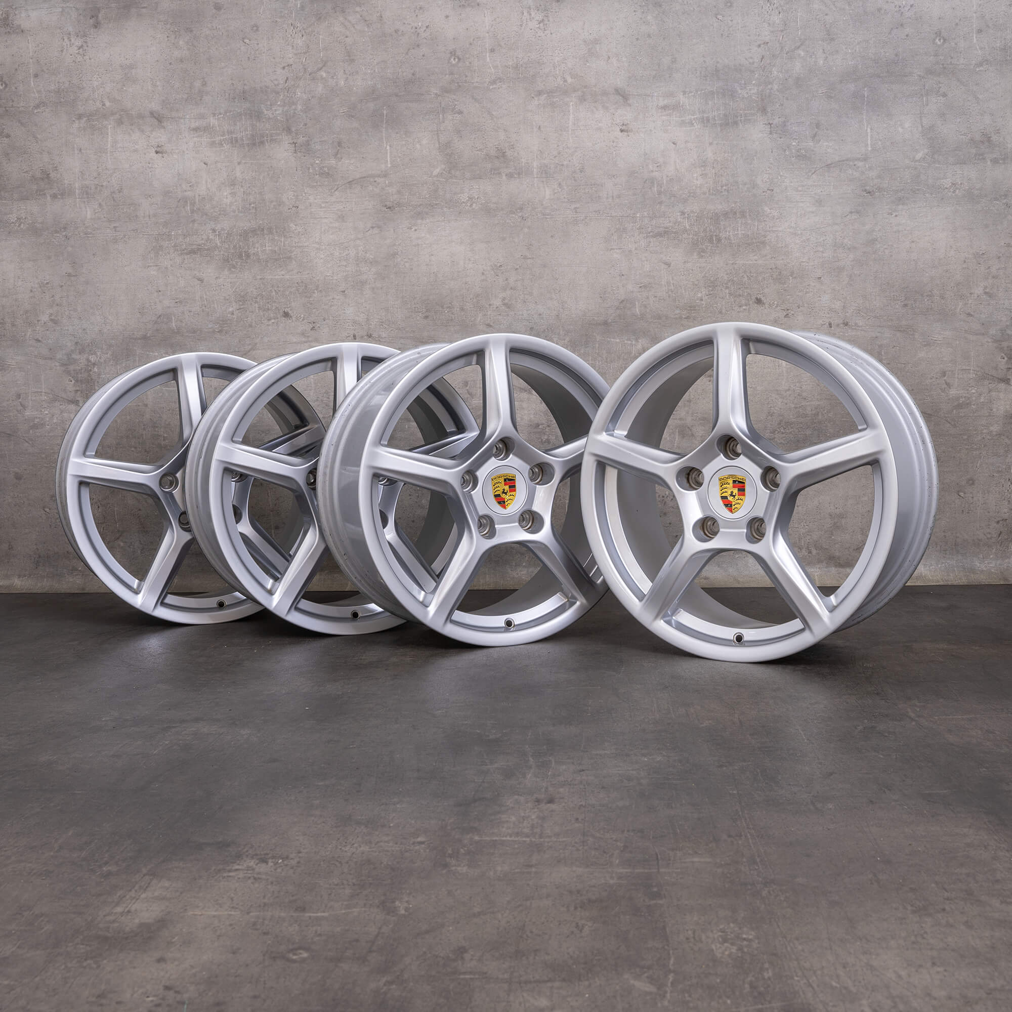 OEM Porsche Boxster Cayman 981 Rims 18 inch 98136212005 98136212205 ...