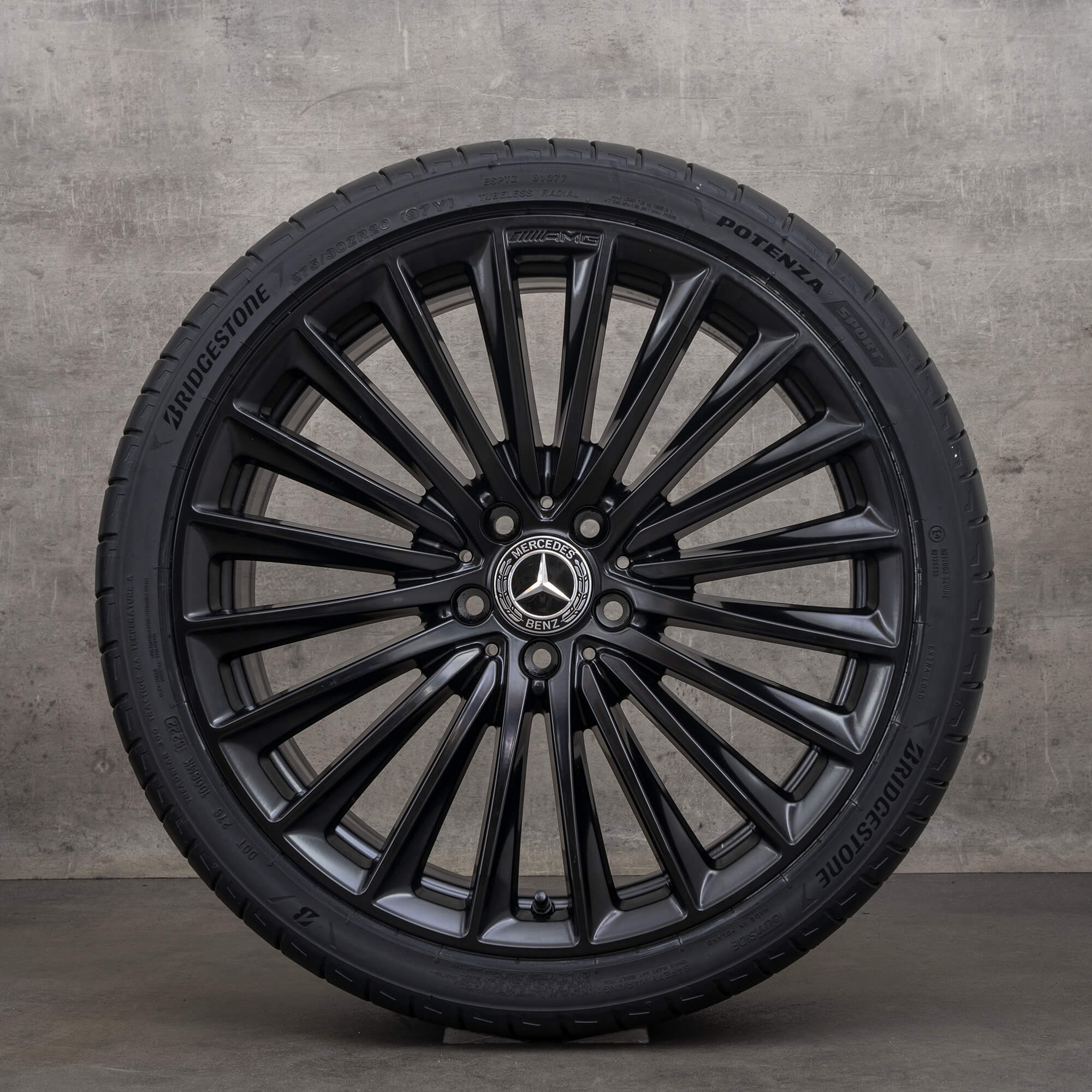 OEM AMG Mercedes Benz CLS 20 inch C257 rims summer tires