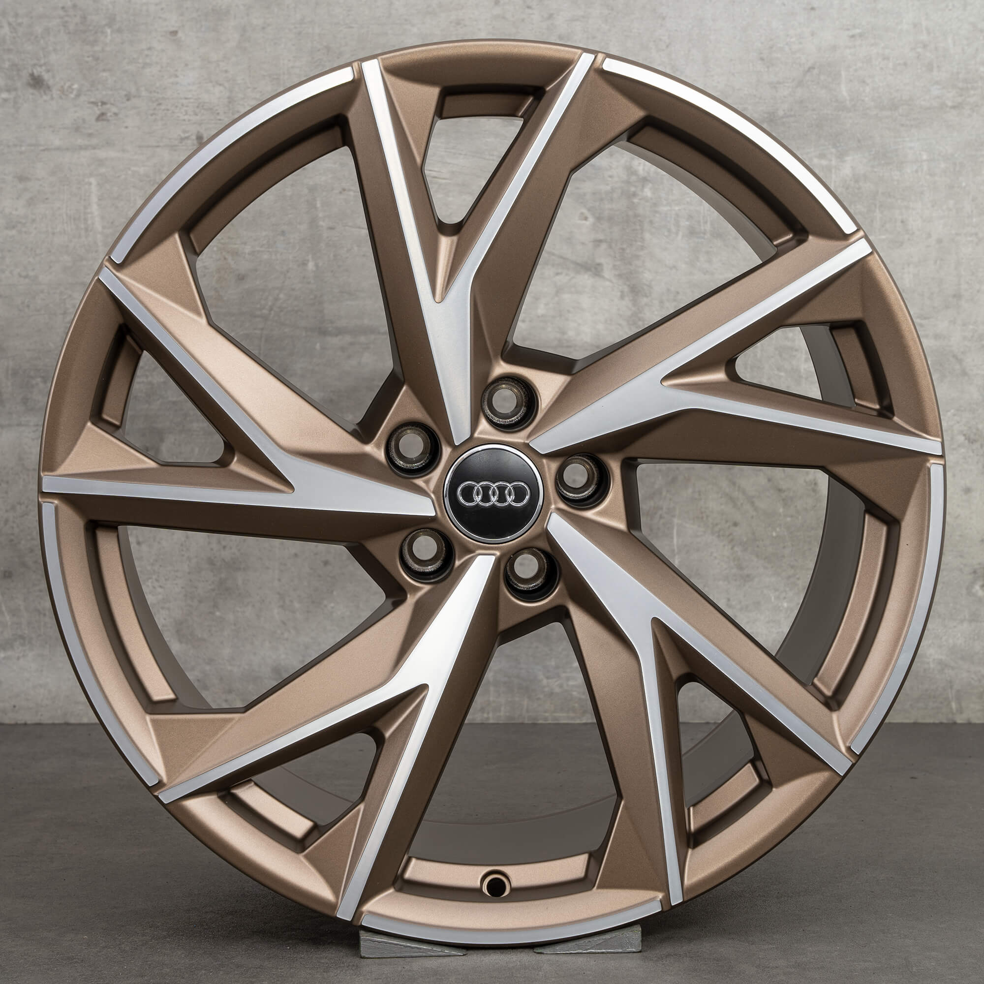 Audi 20 Zoll Felgen R8 4S Bronze Alu Evo 4S0601025BS 4S0601025BR NEU