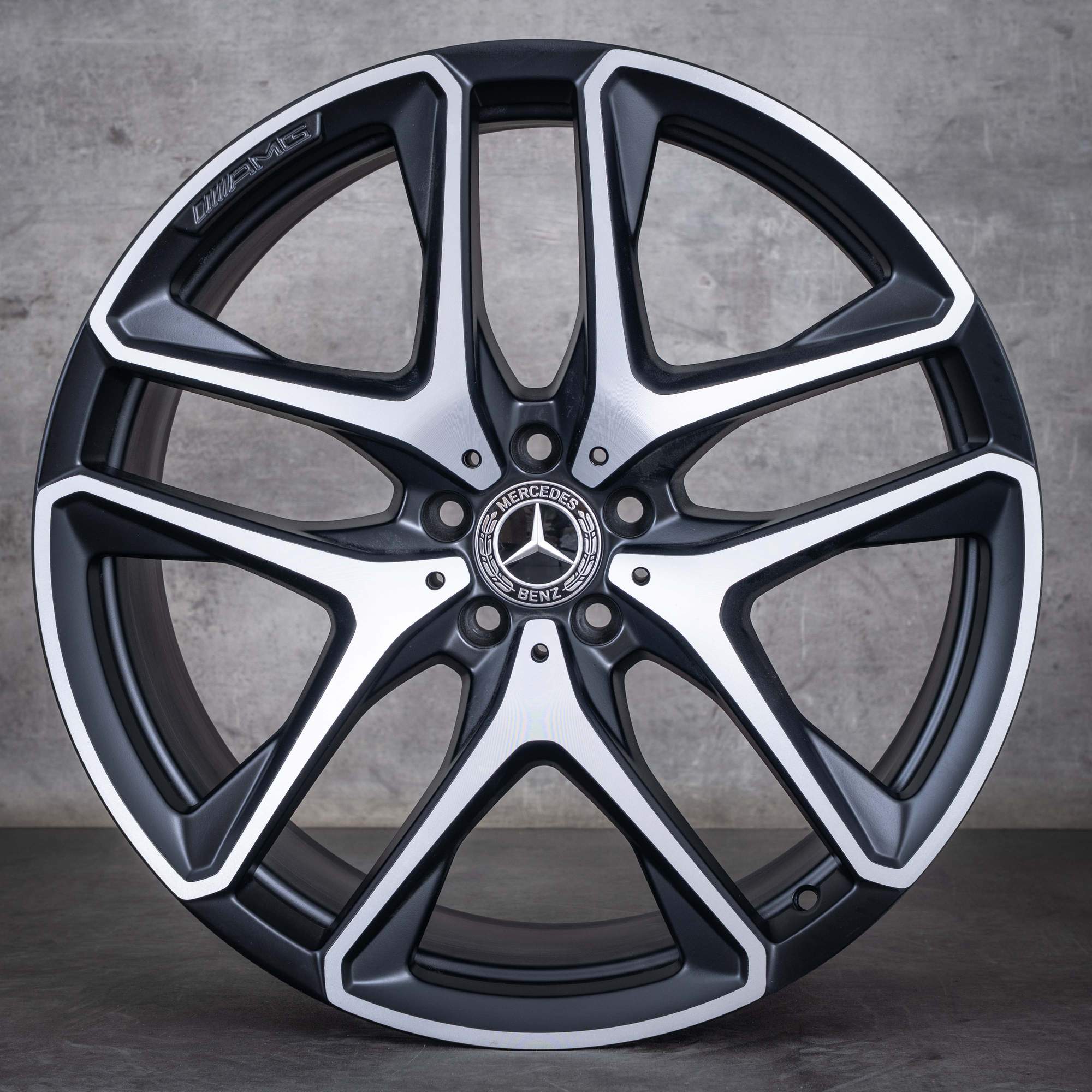 Alkuperäiset Mercedes Benz GLE 53 63 AMG 4Matic+ talvirenkaat 21 tuuman X167 C167 Hybridivanteet A1674014200 A1674014300 musta kiillotettu