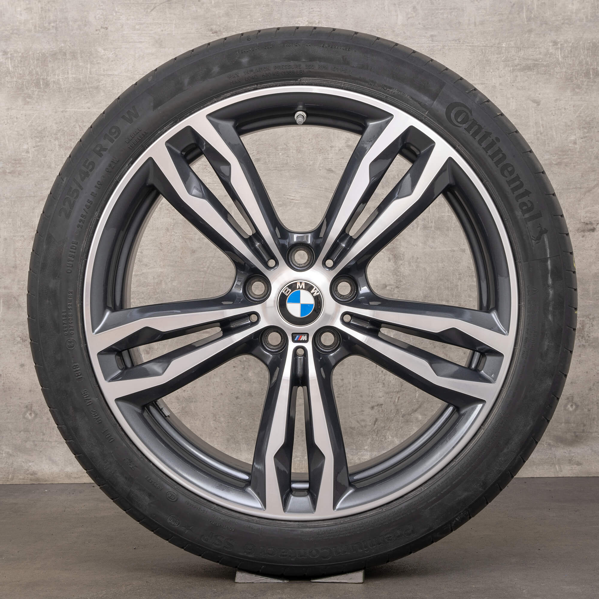 BMW X1 F48 X2 F39 summer tires wheels 19 inch rims styling 572 M