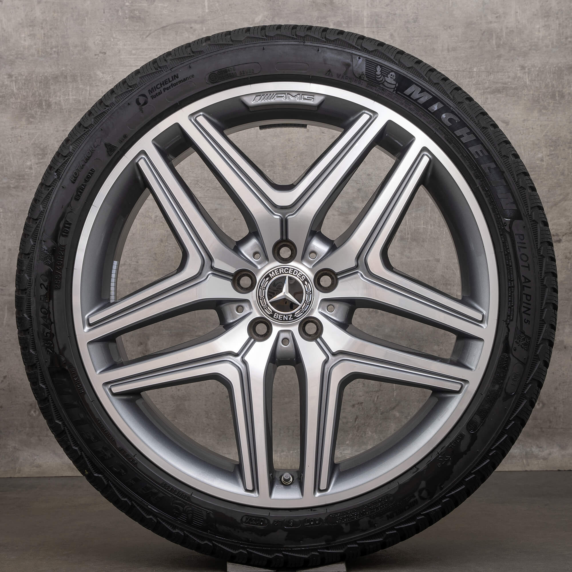 AMG Mercedes Benz GLA GLB 35 45 X247 H247 vinterhjul 20 tommer vinterdæk