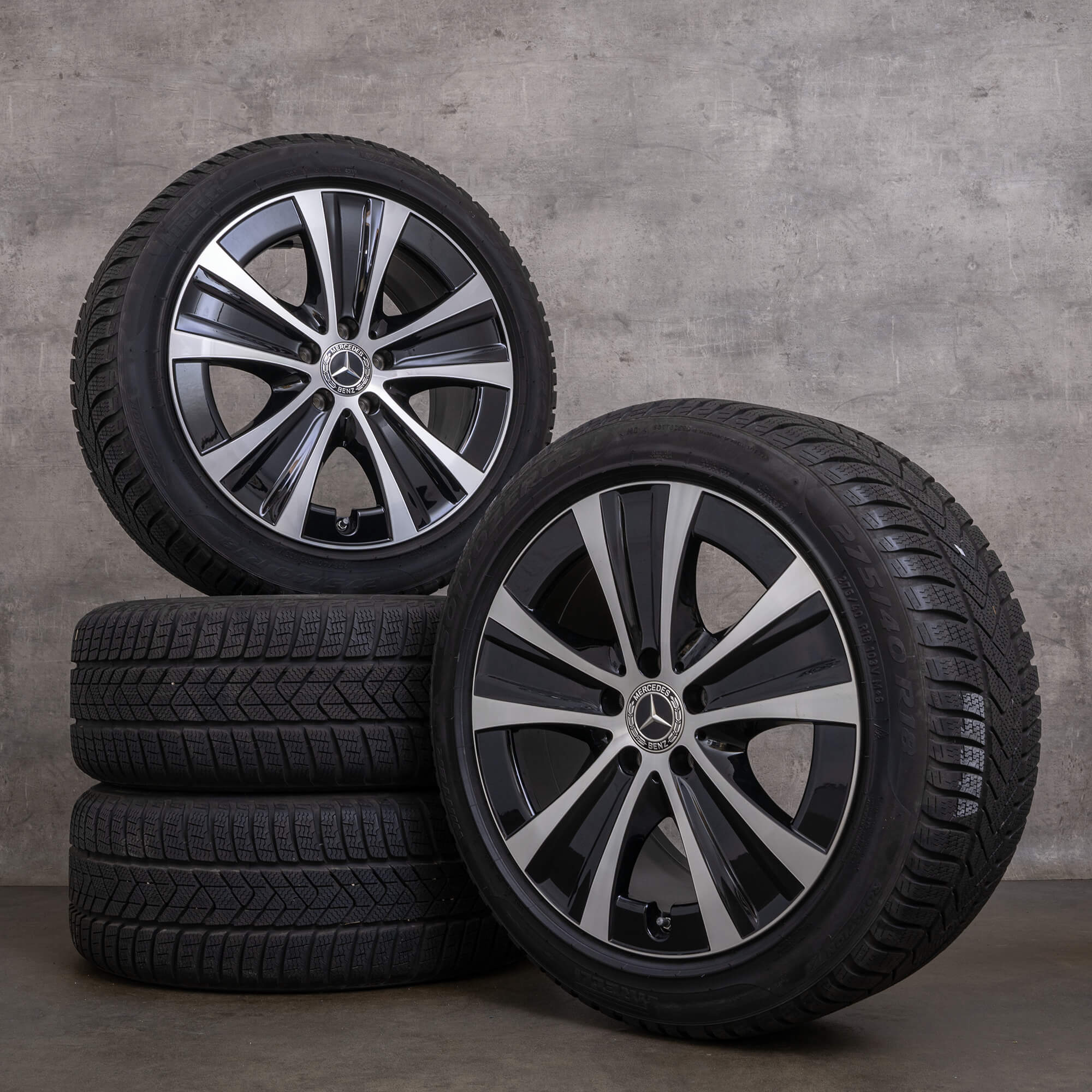 Original Mercedes W213 S213 E300de 18" Winterräder NEU Hybrid 245/45