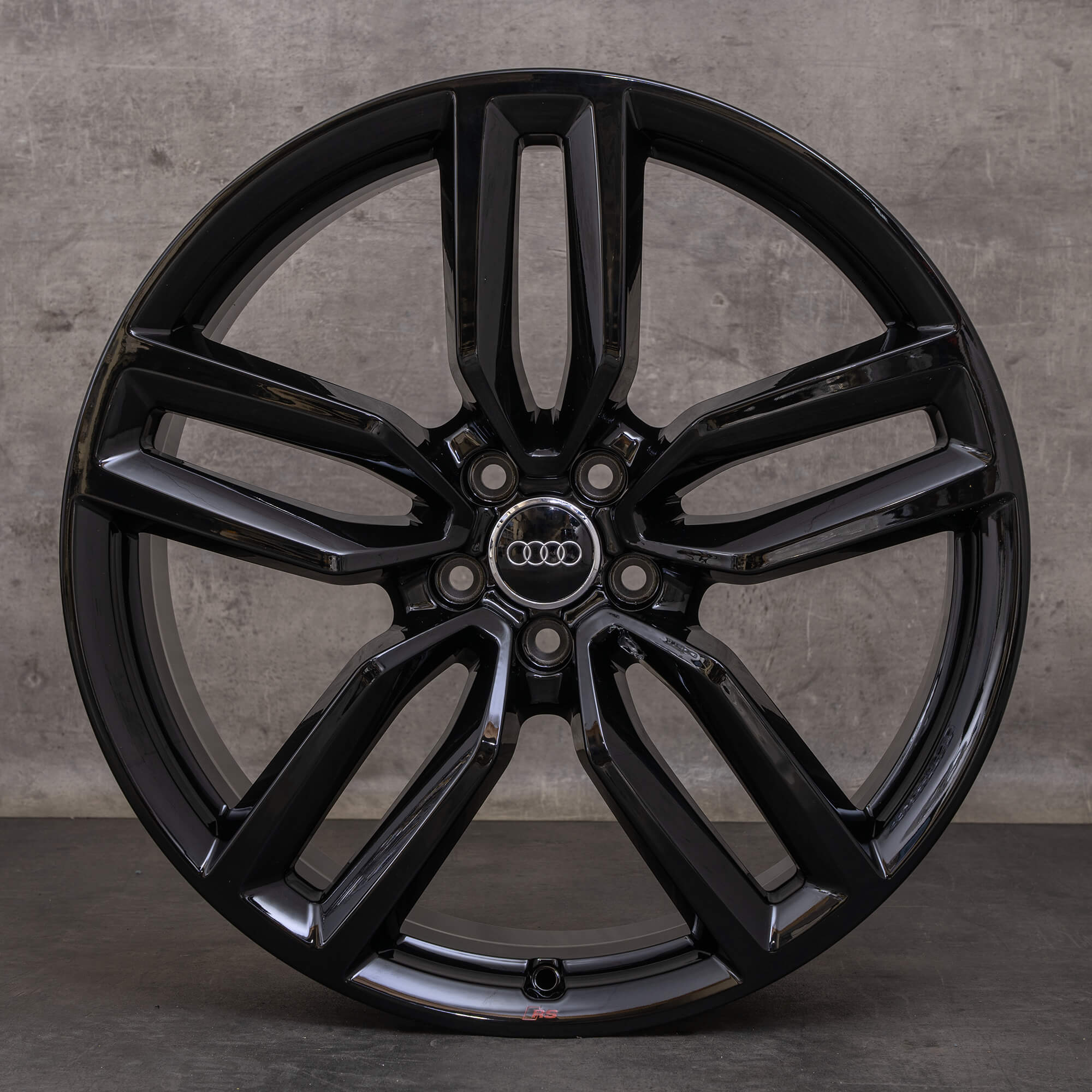 Originali Audi Q5 SQ5 cerchi auto 21 pollici 8R 8R0601025CP nero lucido
