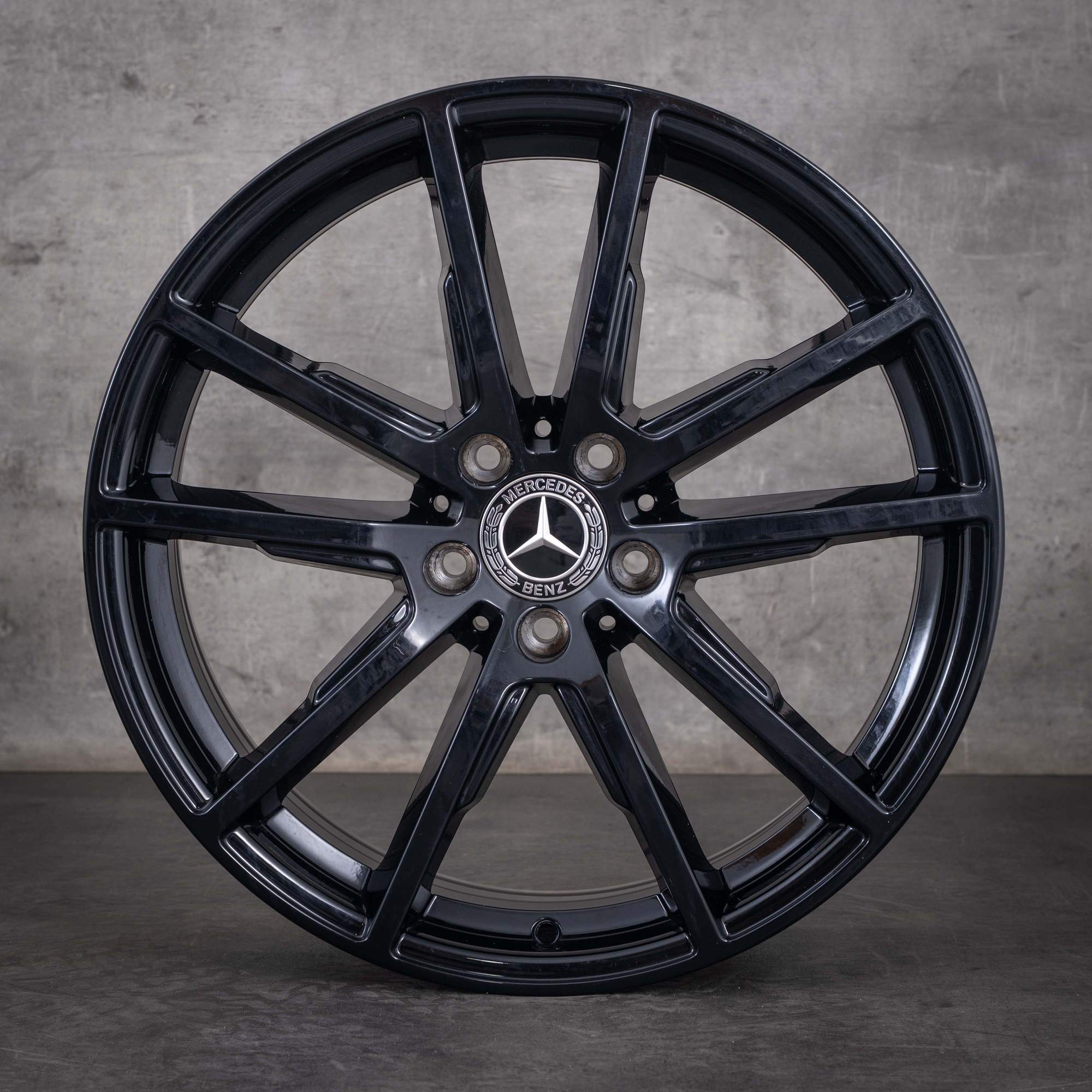 OEM Mercedes-Benz EQE 19inch SUV X294 rims A2944010400 Tremolite Gray Aluminum rims