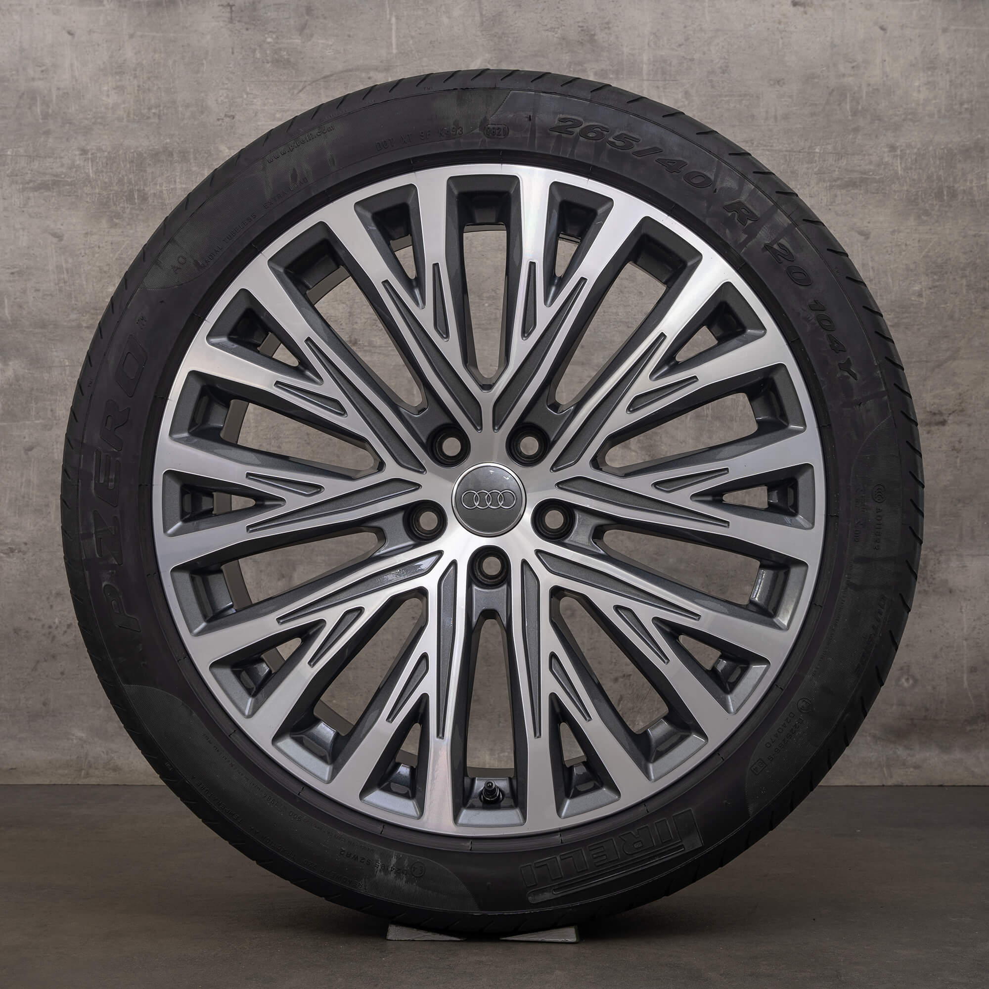 Jante originale Audi A8 S8 20 inch 4N D5 anvelope de iarnă