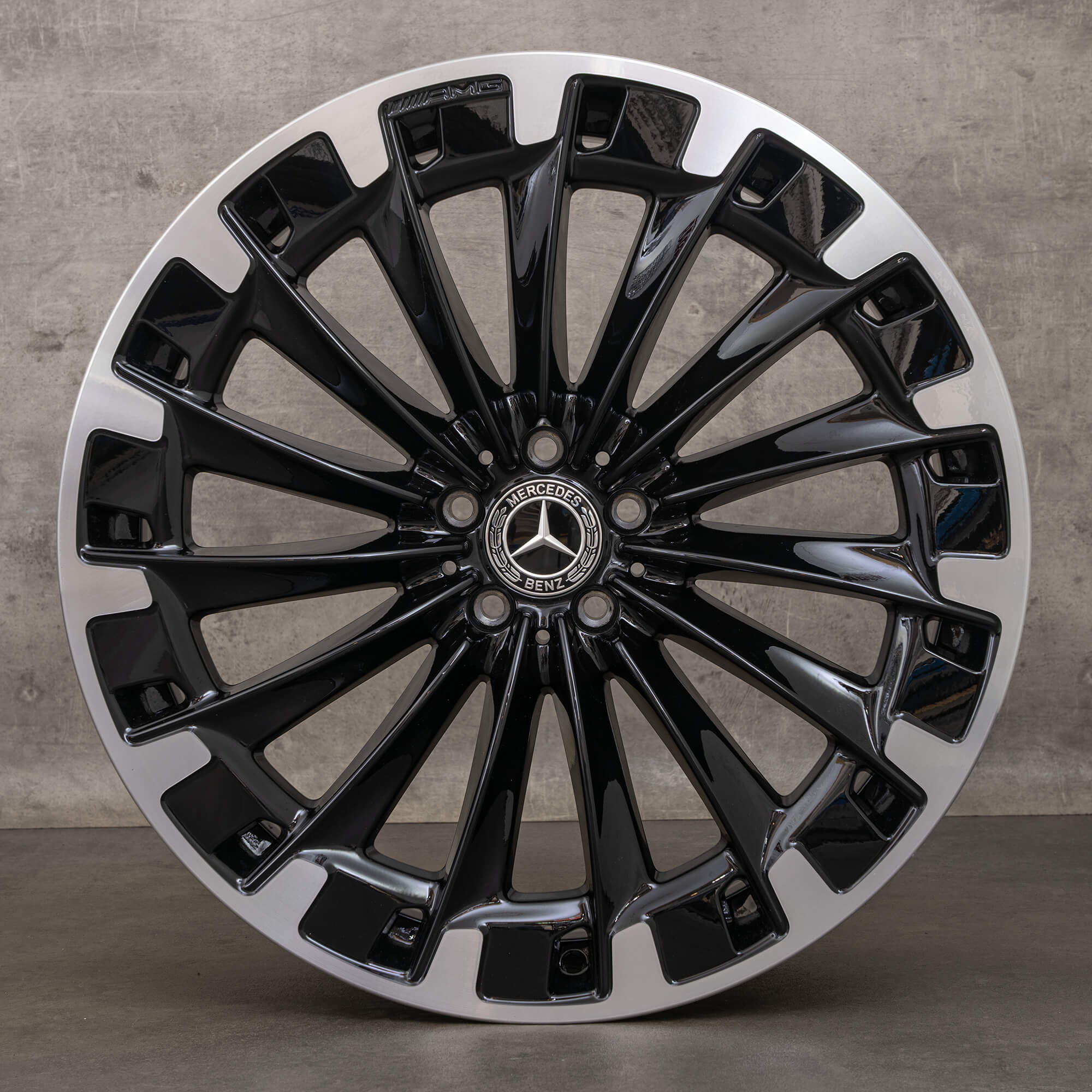 AMG Mercedes Benz EQE X294 SUV 22 inch rims A2944011300 aluminum black
