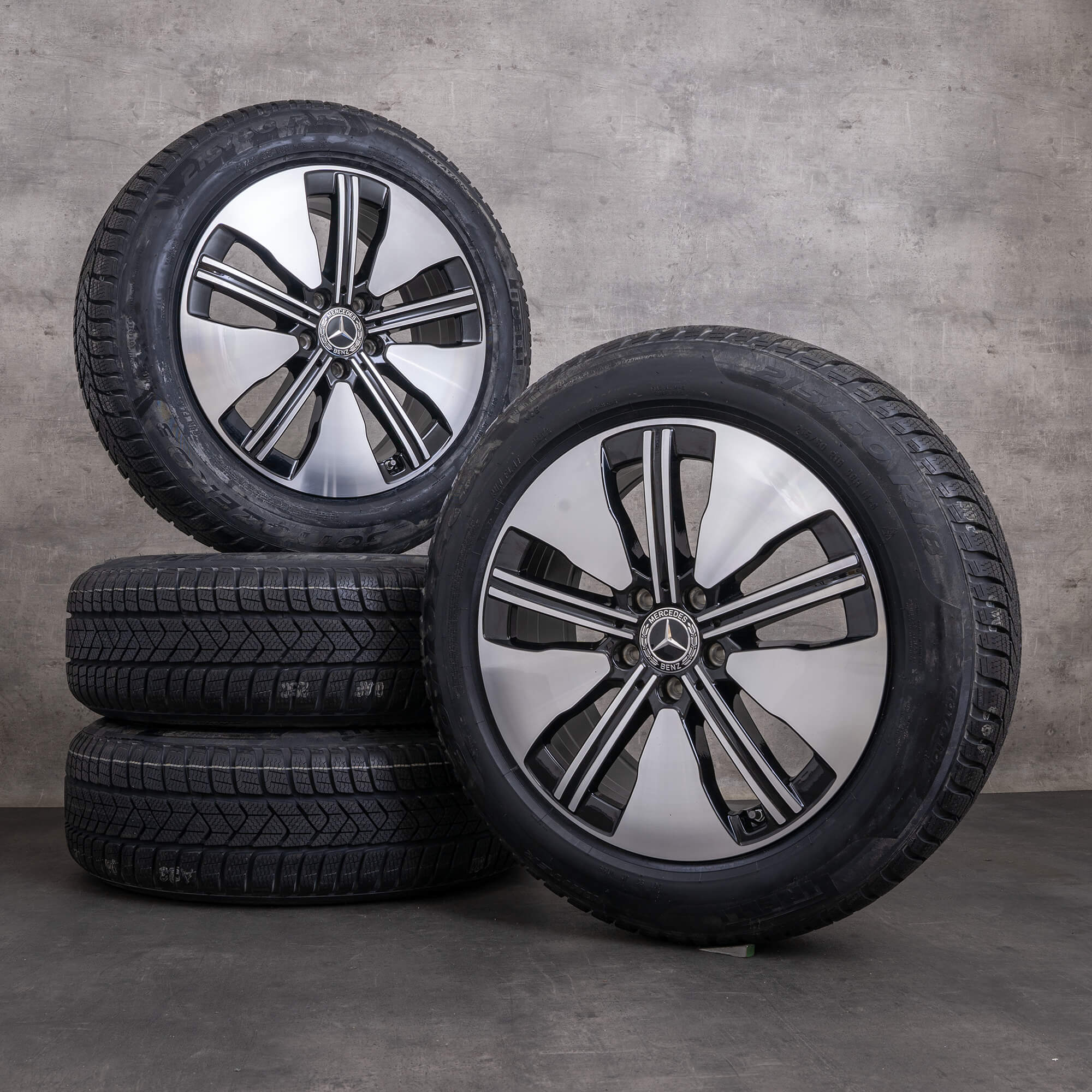 Original Mercedes Benz EQA EQB ruedas de invierno 18 pulgadas H243 X243 ...