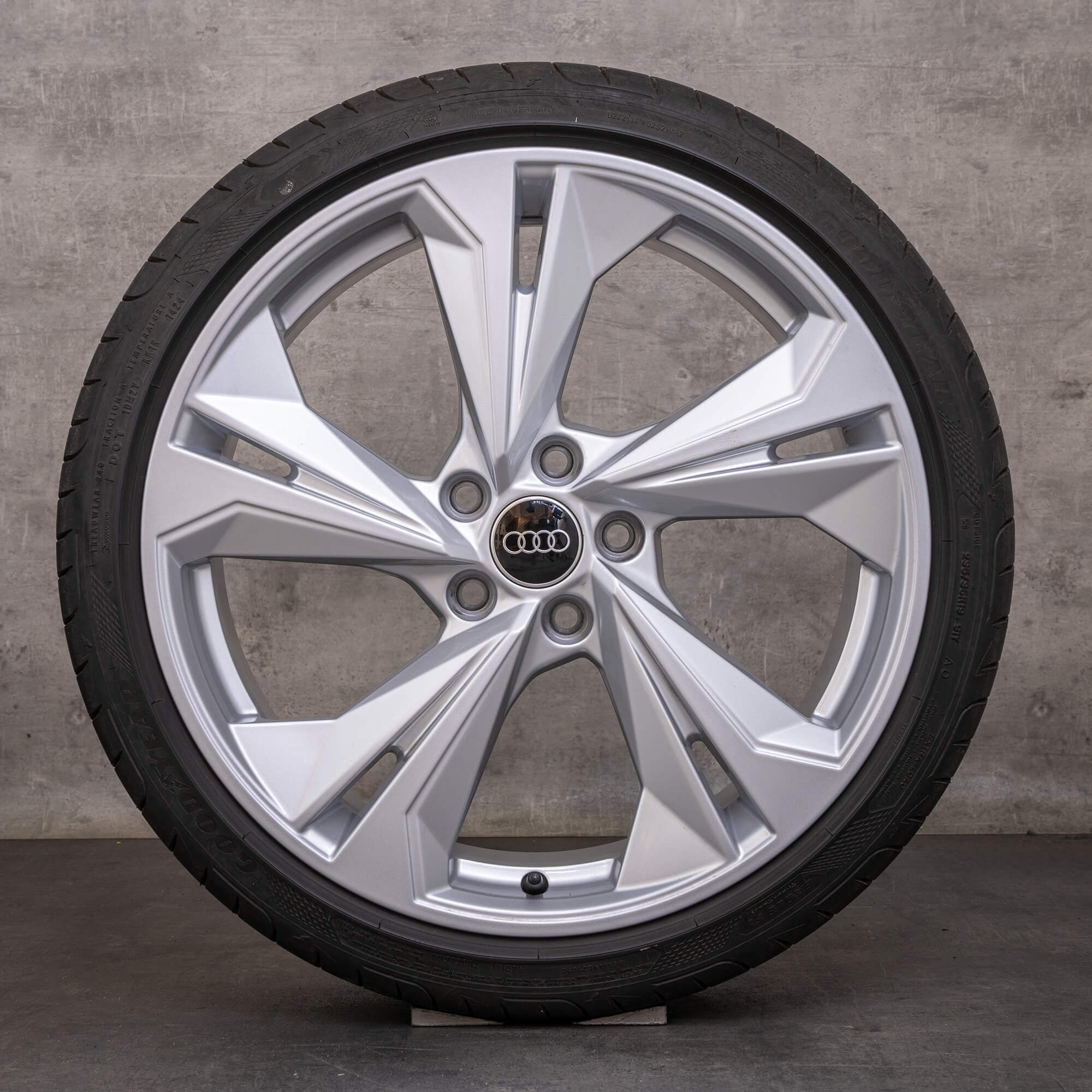Originais Audi A3 S3 jantes 19 polegadas 8Y verão 8Y0601025K prata brilhante
