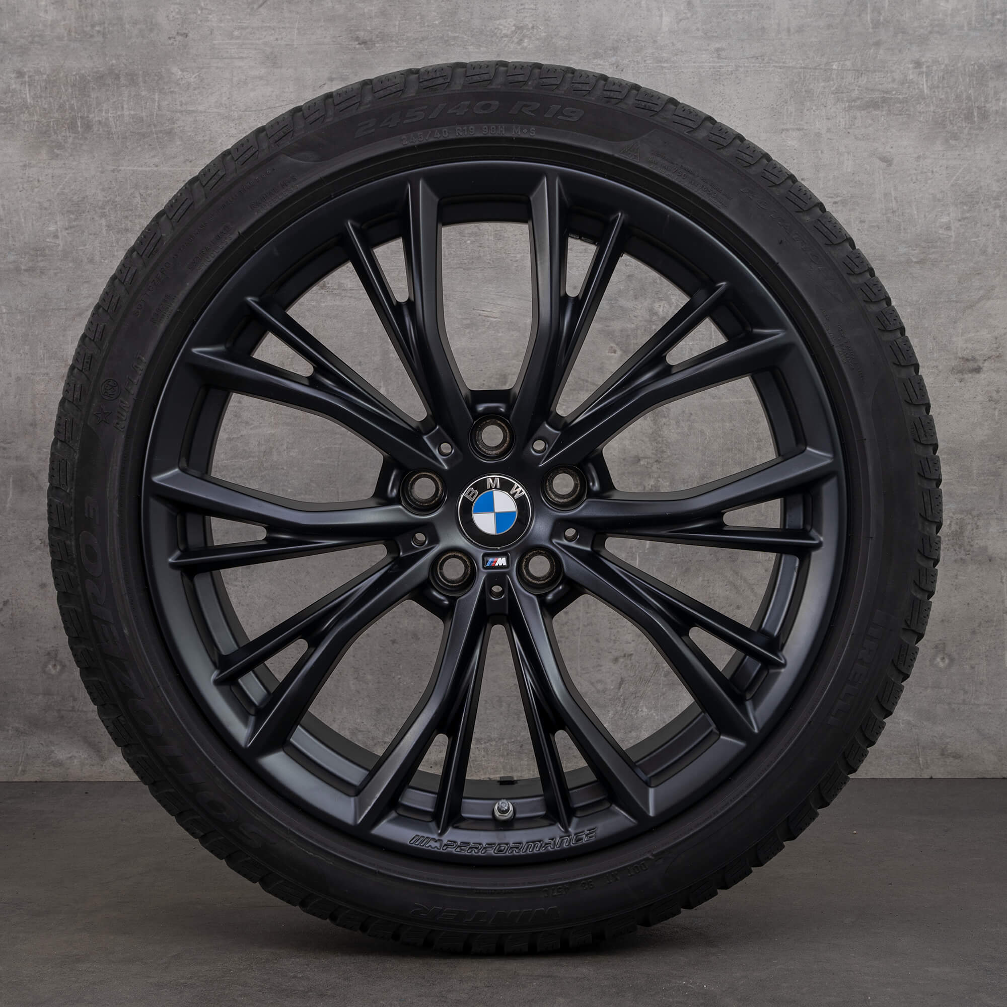 BMW 5er G30 G31 8er G14 G15 G16 Winterräder 19 Zoll Felgen 786 M 6885455