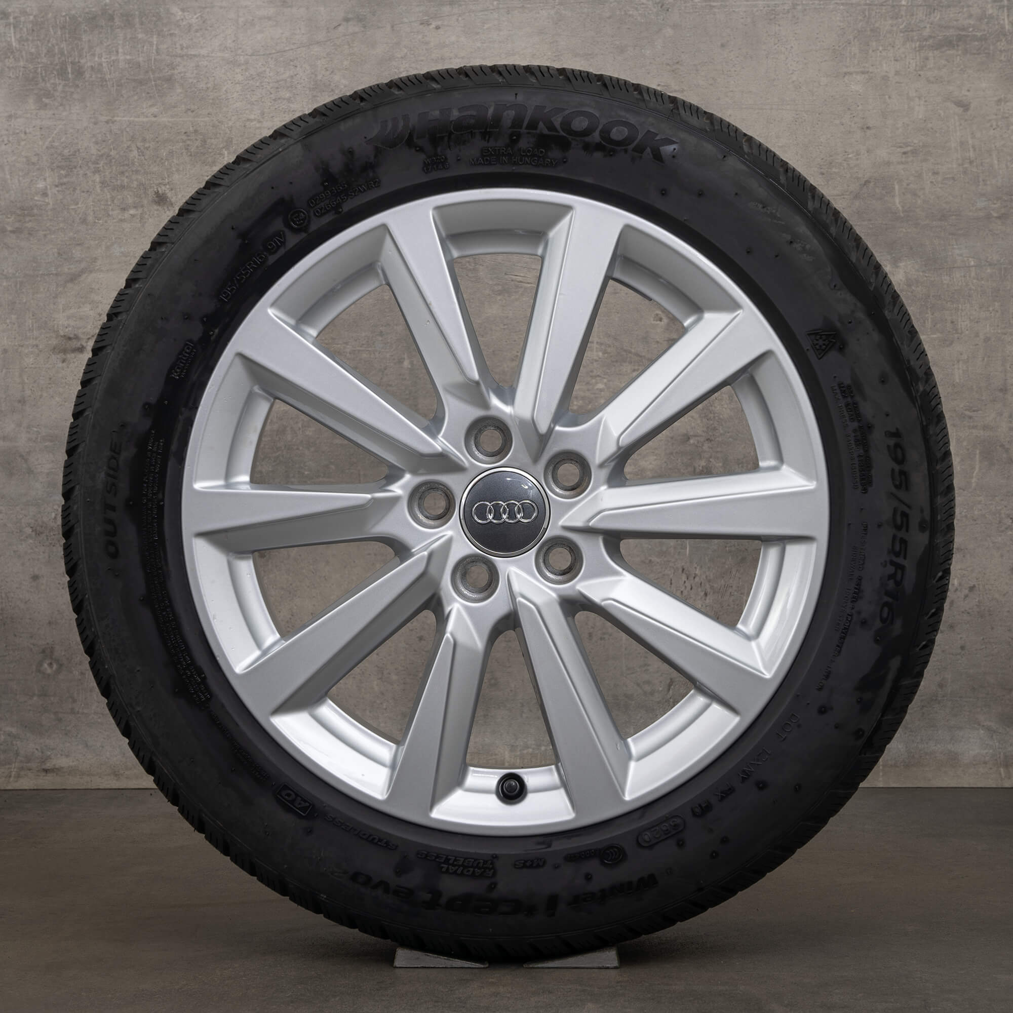 Rodas de inverno originais Audi A1 jantes GB 16 polegadas 82A601025C prata