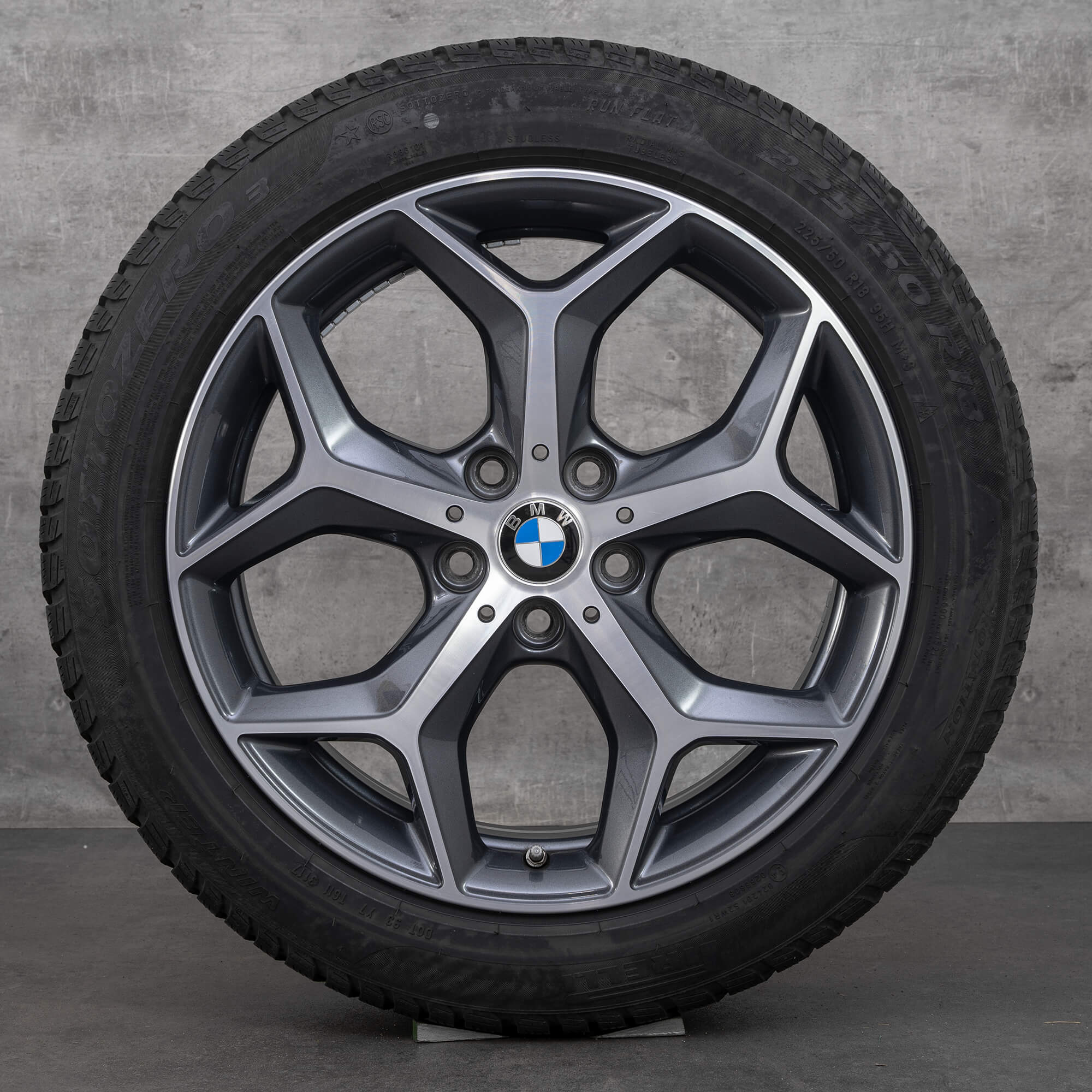 BMW 18 inch X1 F48 X2 F39 styling 569 rims winter wheels tires 6856070