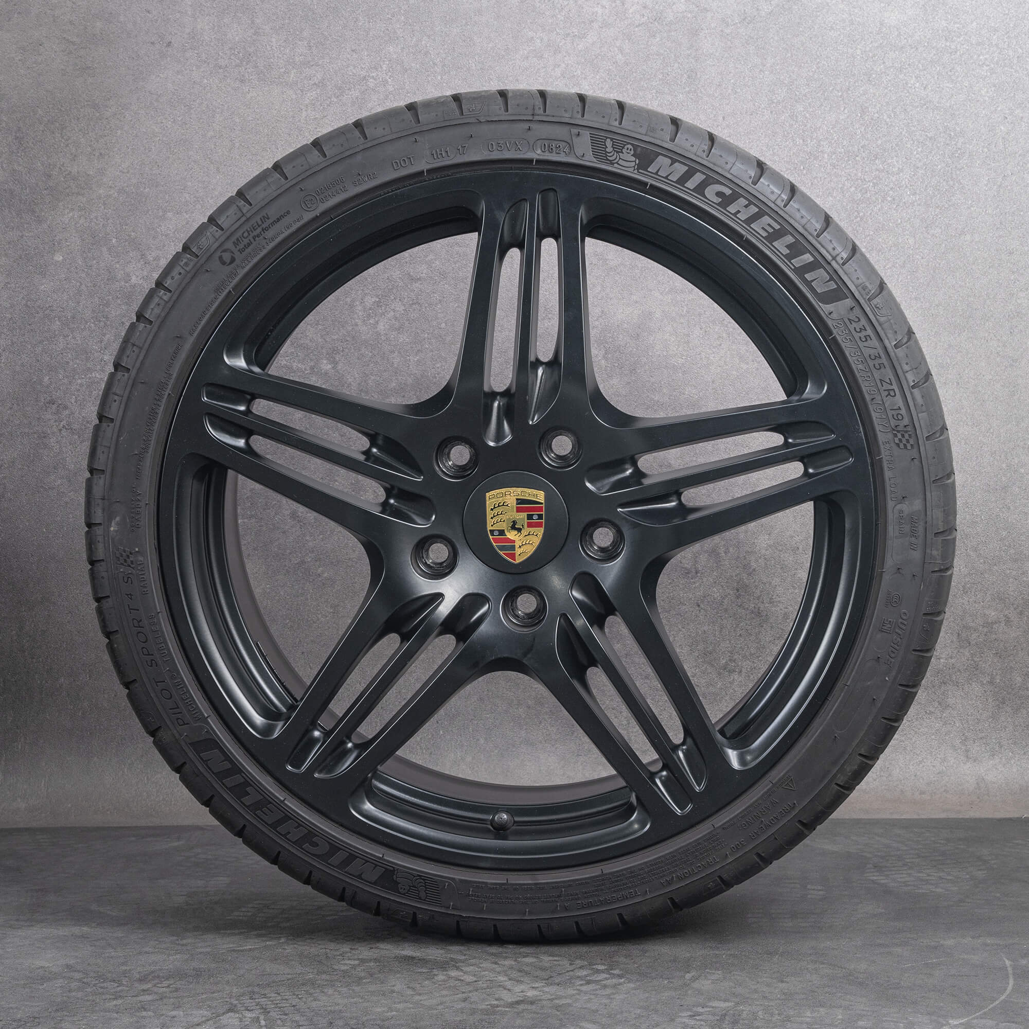 OEM Porsche rims 19 inch 997 Turbo I wheel C2 summer tires wheels