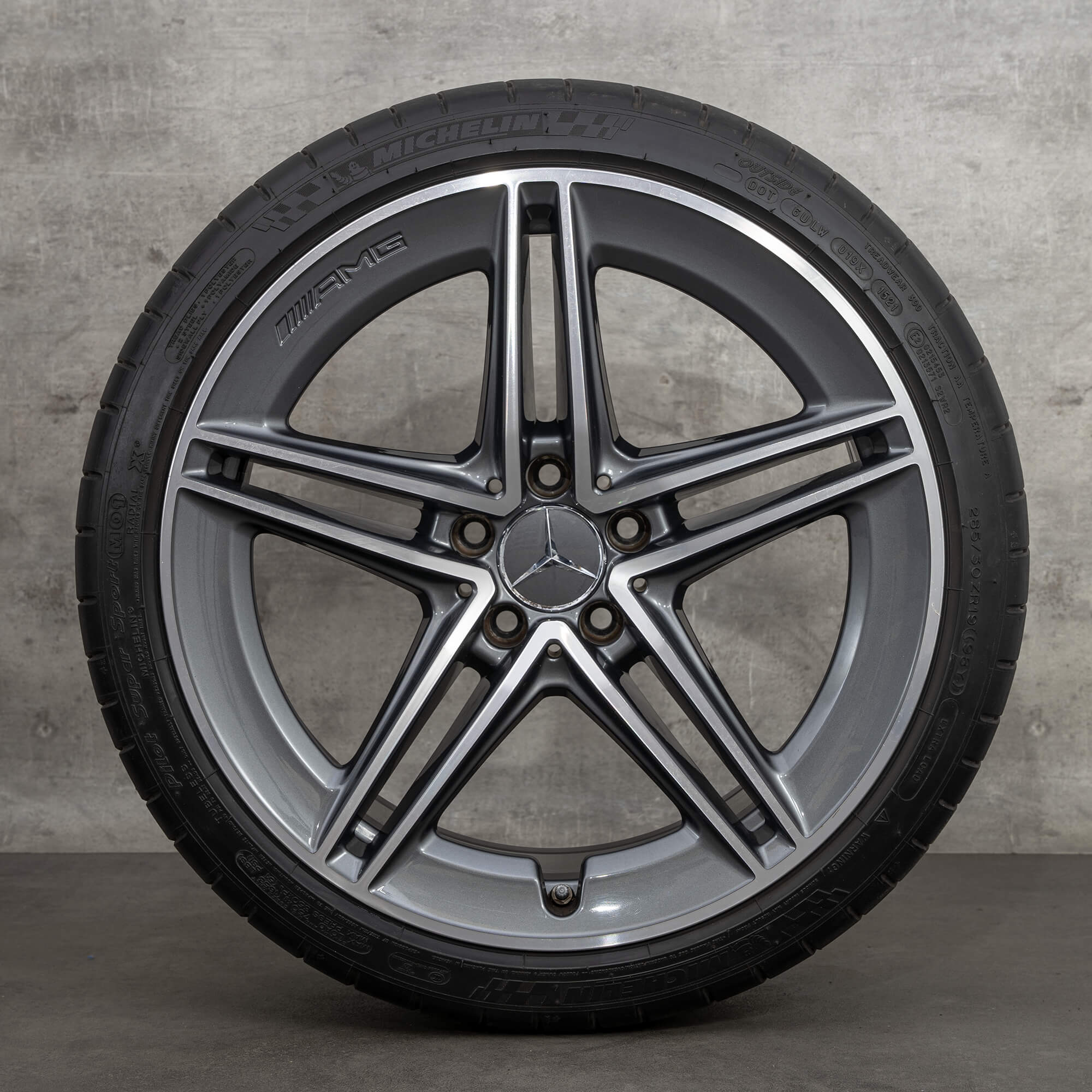Jantes Mercedes Benz 19 pouces AMG C63 C63S C205 A205 Cabrio Coupé roues été