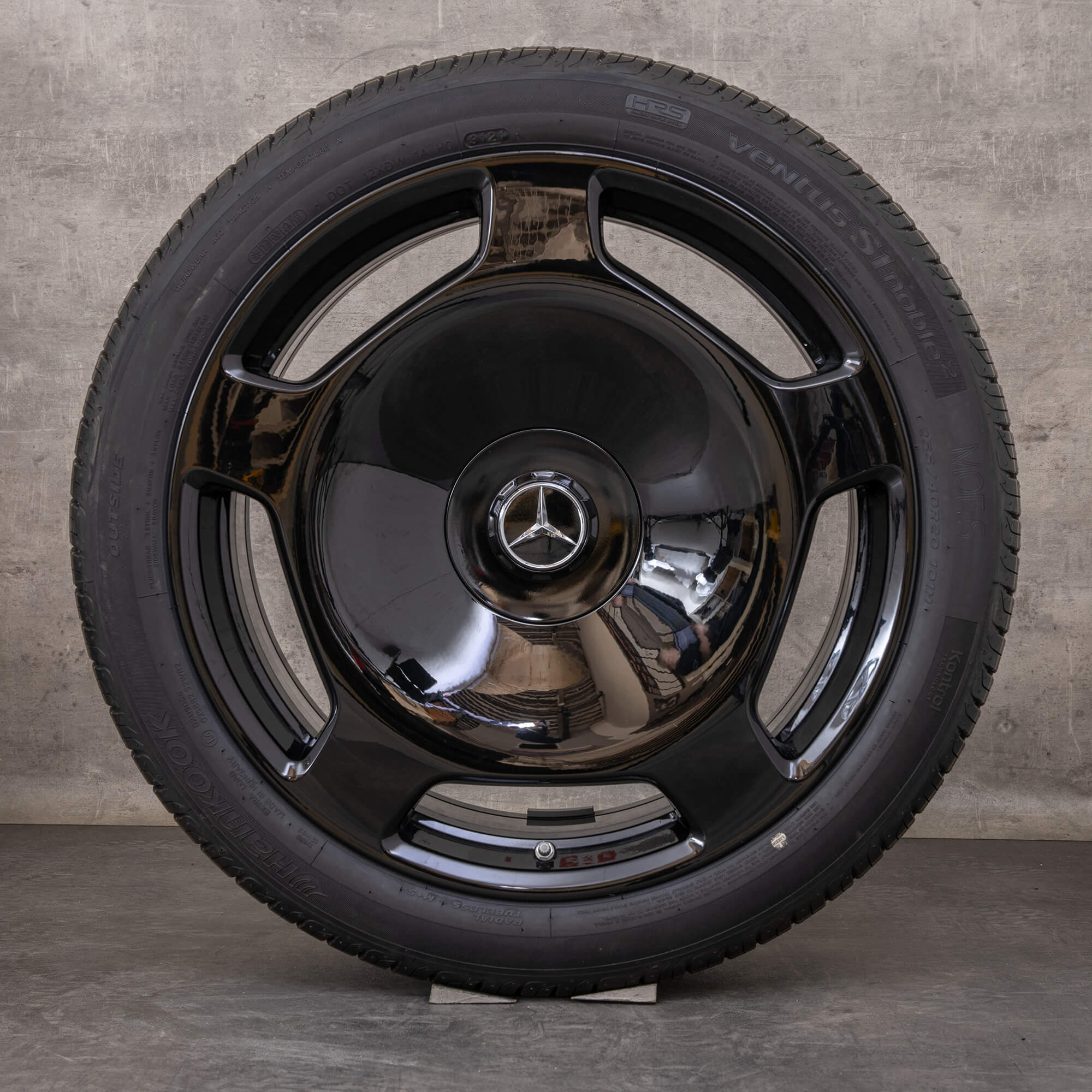 Alkuperäiset Maybach S-sarjan talvirenkaat 20 tuuman W223 V223 X223 vanteet A2234014200 musta kiiltävä