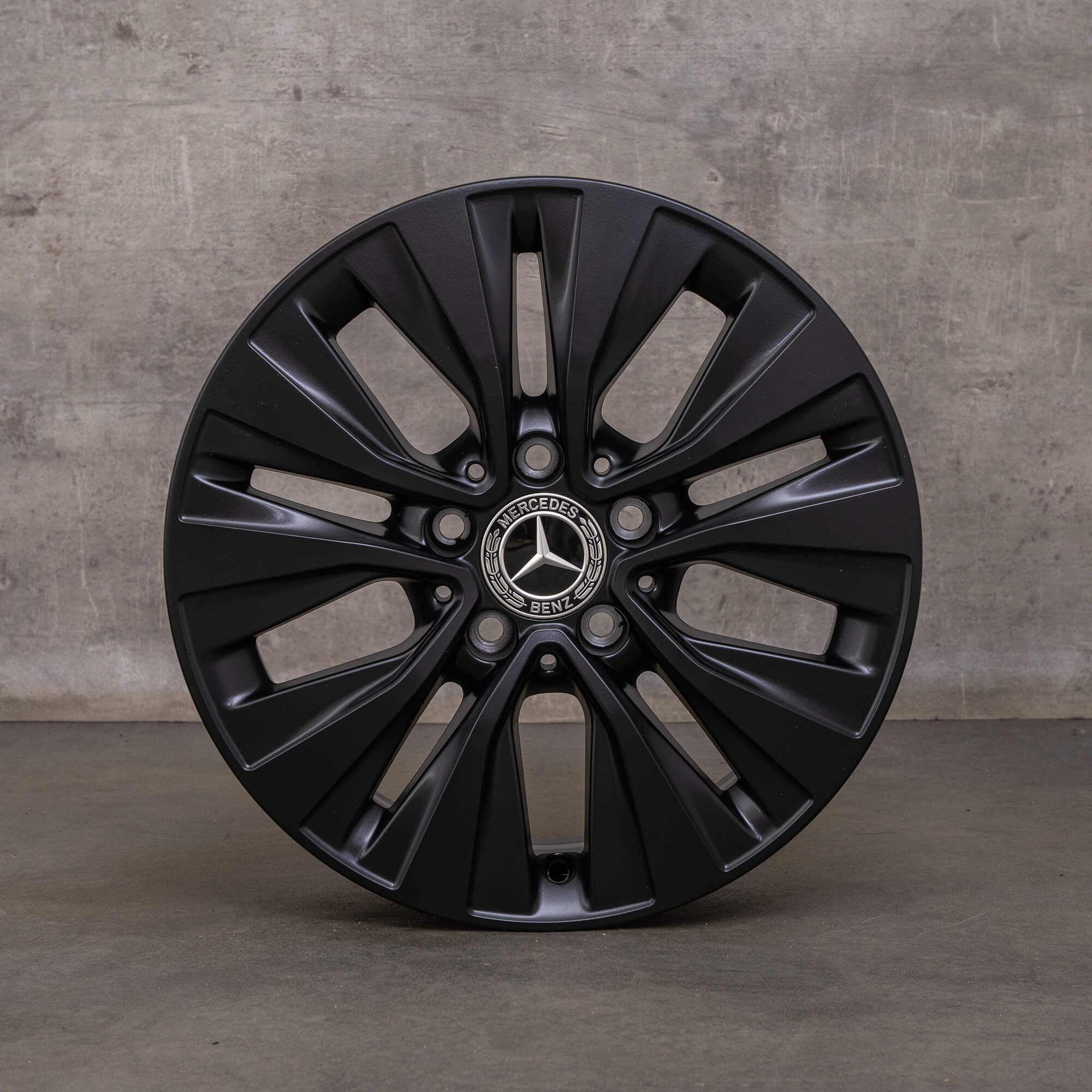 Original Mercedes Benz A B Class CLA Jantes 16 pouces W177 V177 W247 X118 C118 A1774010000 noir brillant