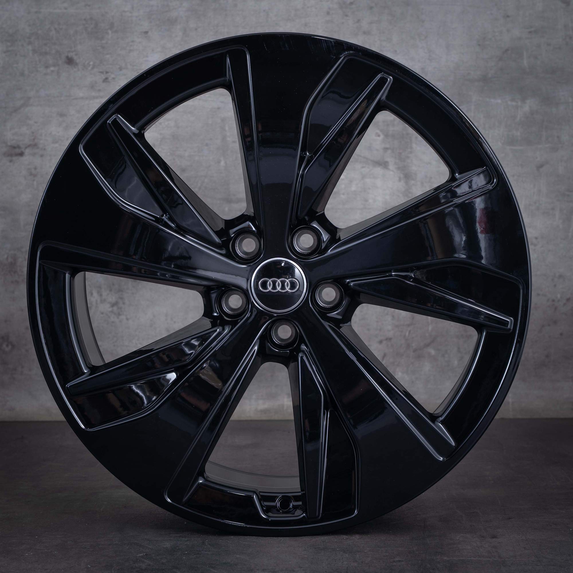 Original Audi e-tron GE Q8 Felgen 20 Zoll 4KE 4KE601025AF schwarz glanz