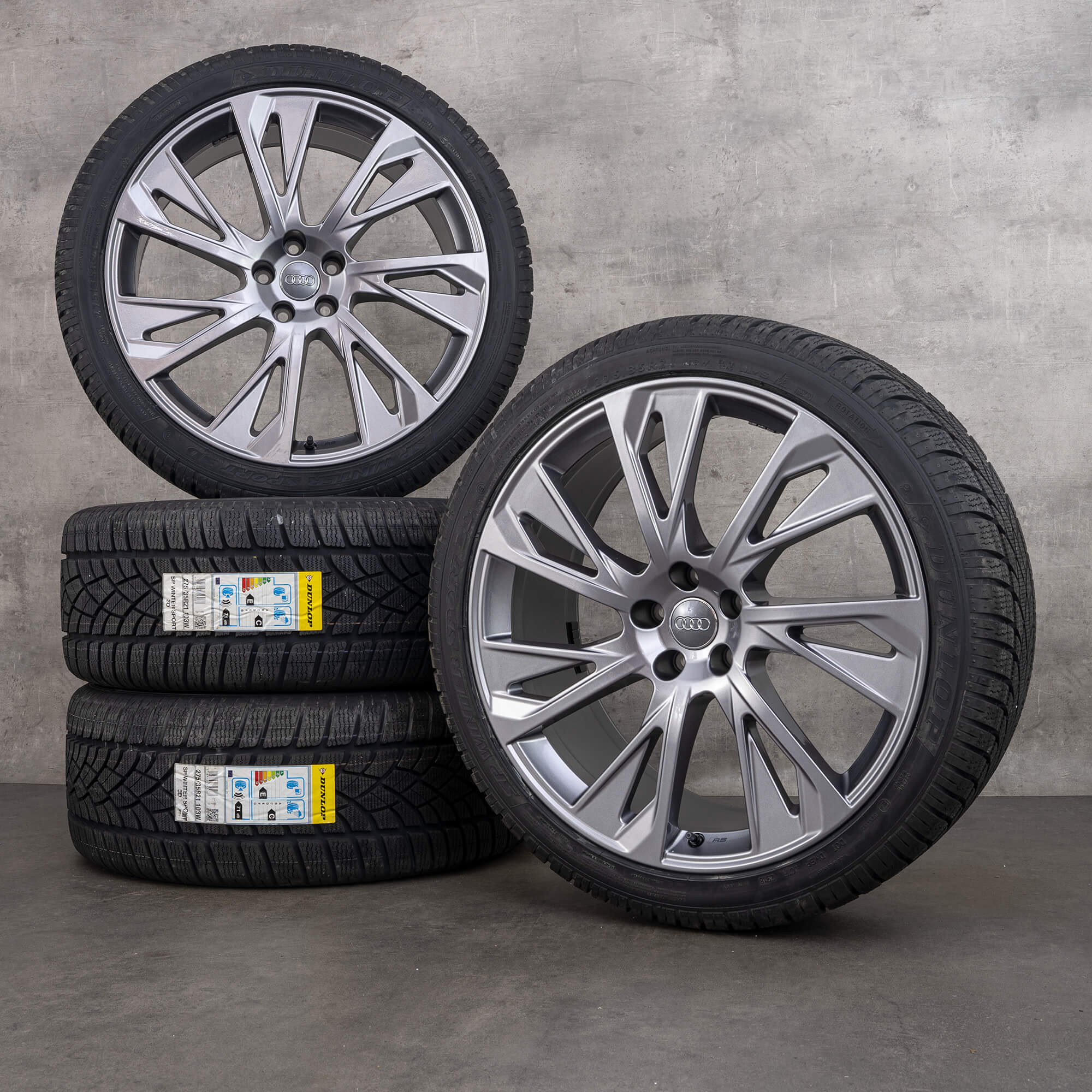 Audi A8 S8 4N D5 winter wheels 21 inch rims tires aluminum 4N0601025AL