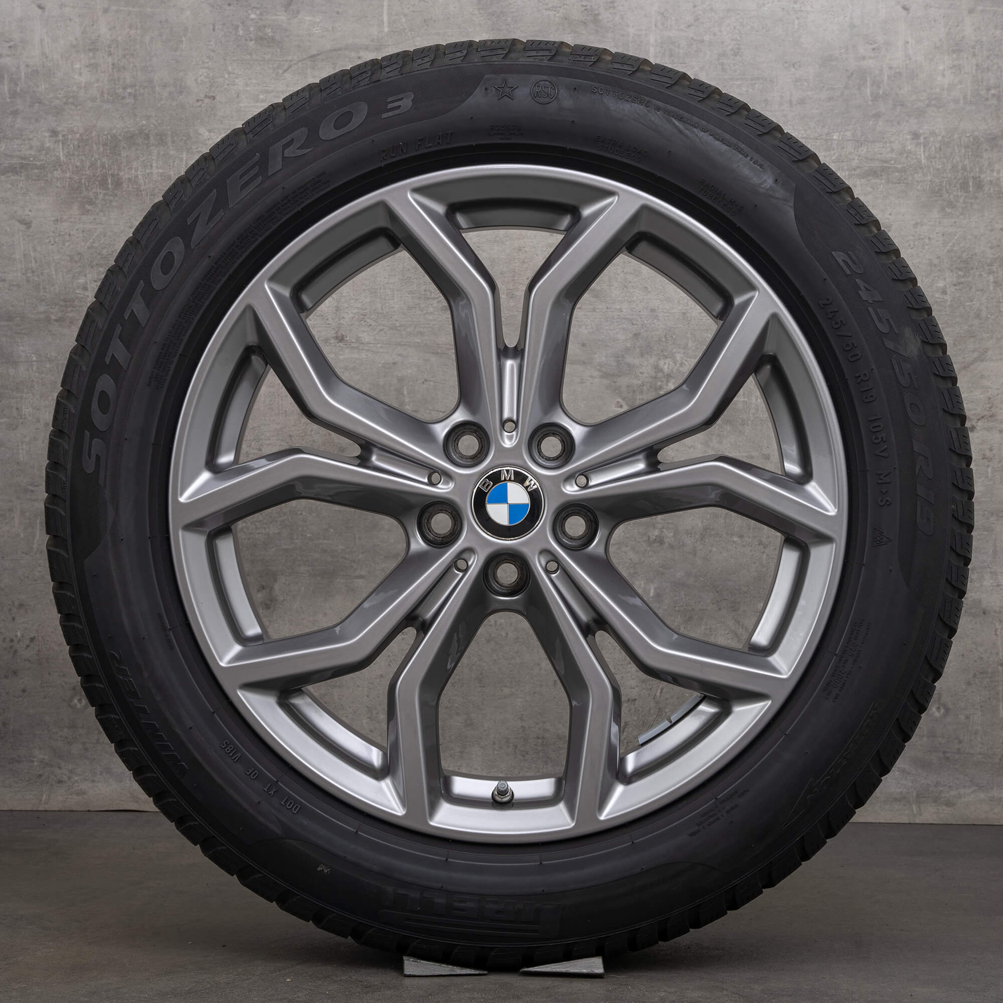 BMW X3 G01 X04 G02 winter wheels 19 inch rims 694 tires 6877328