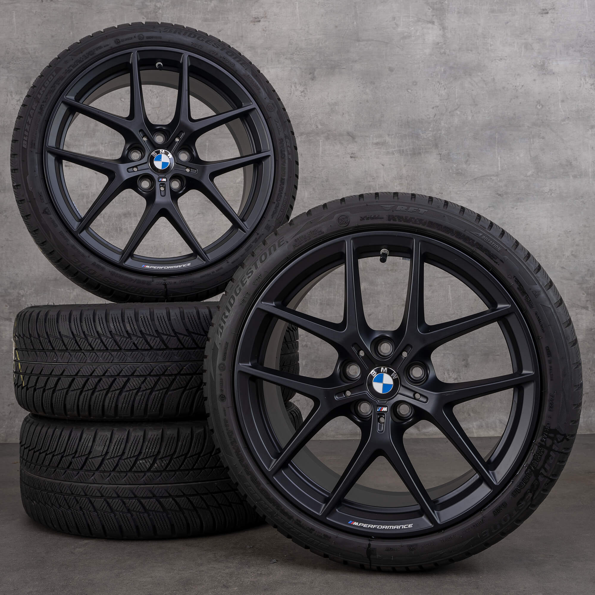 BMW 18 inch 1er F40 2er F44 M Performance M554 winter tires