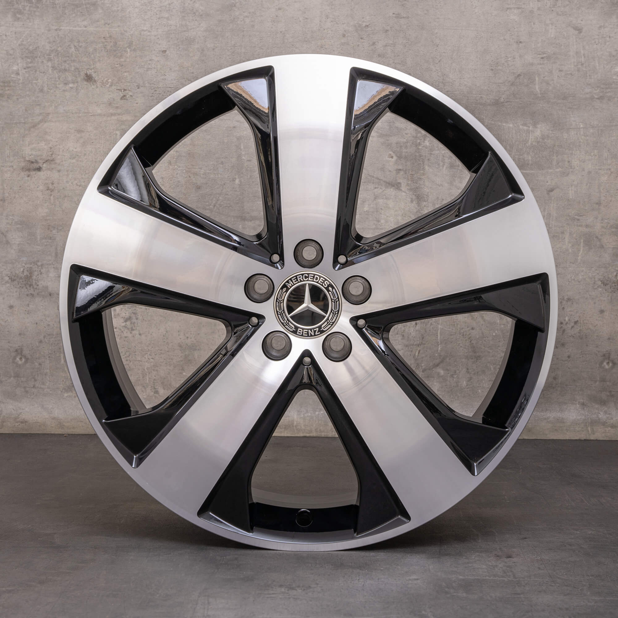 Alkuperäiset Mercedes Benz GLS vanteet 20 tuuman X167 A1674015000 A1674015400 musta kiillotettu.