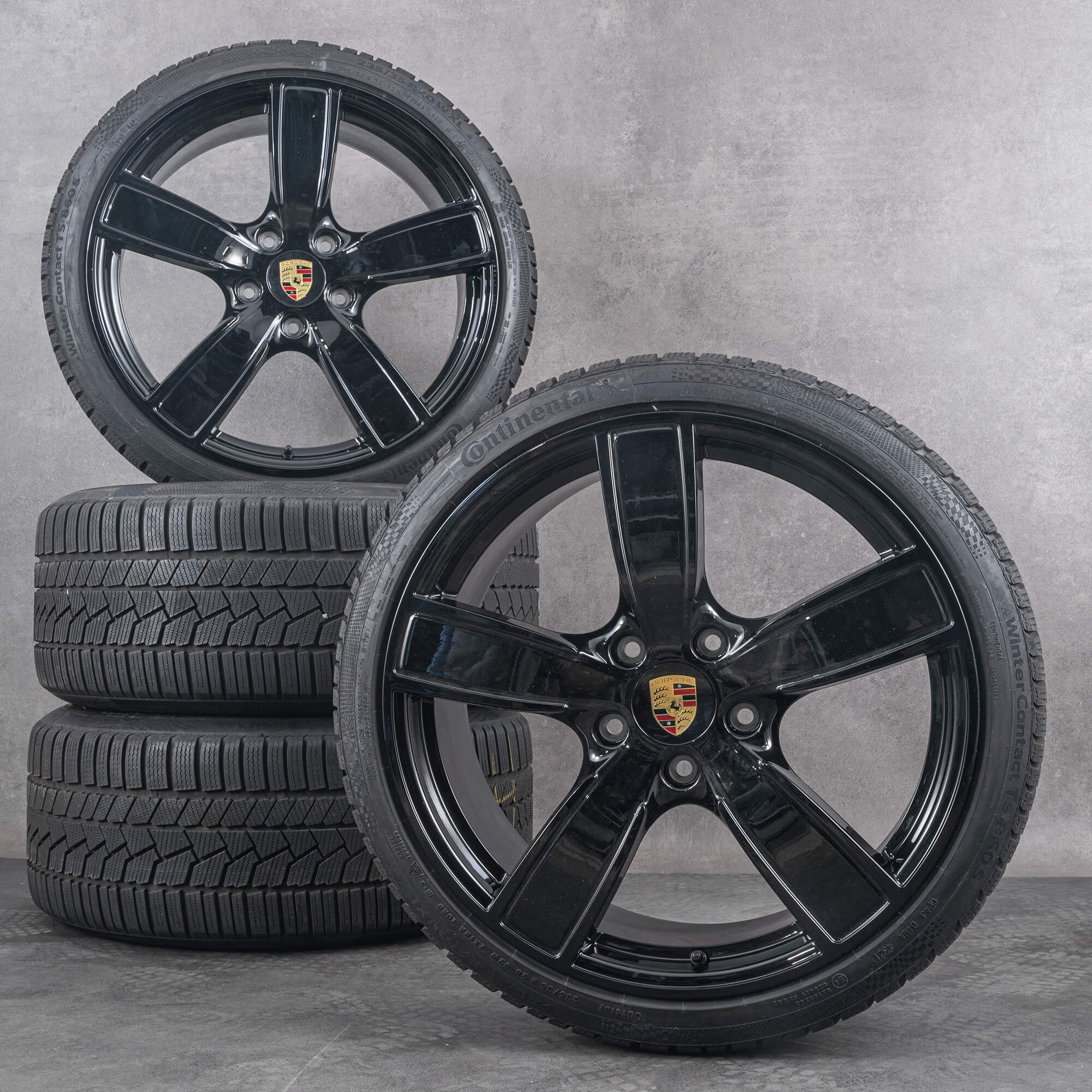 Oem Porsche 20 pouces Jantes Carrera Sport 718 982 Boxster S Pneus été Nouveau