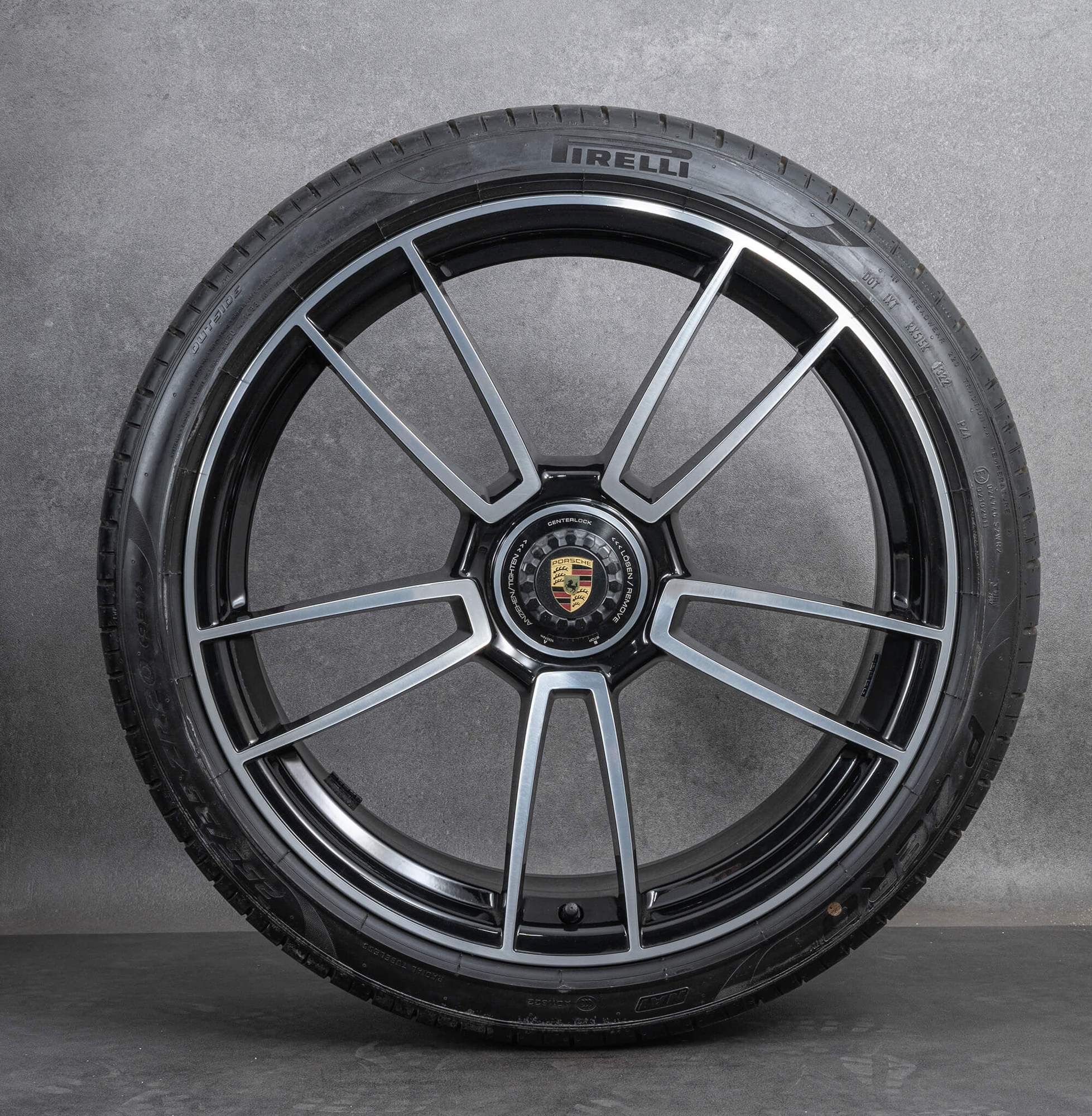 Oryginalne felgi Porsche 992 Turbo S 20 21 cali 99260102 opony letnie koła