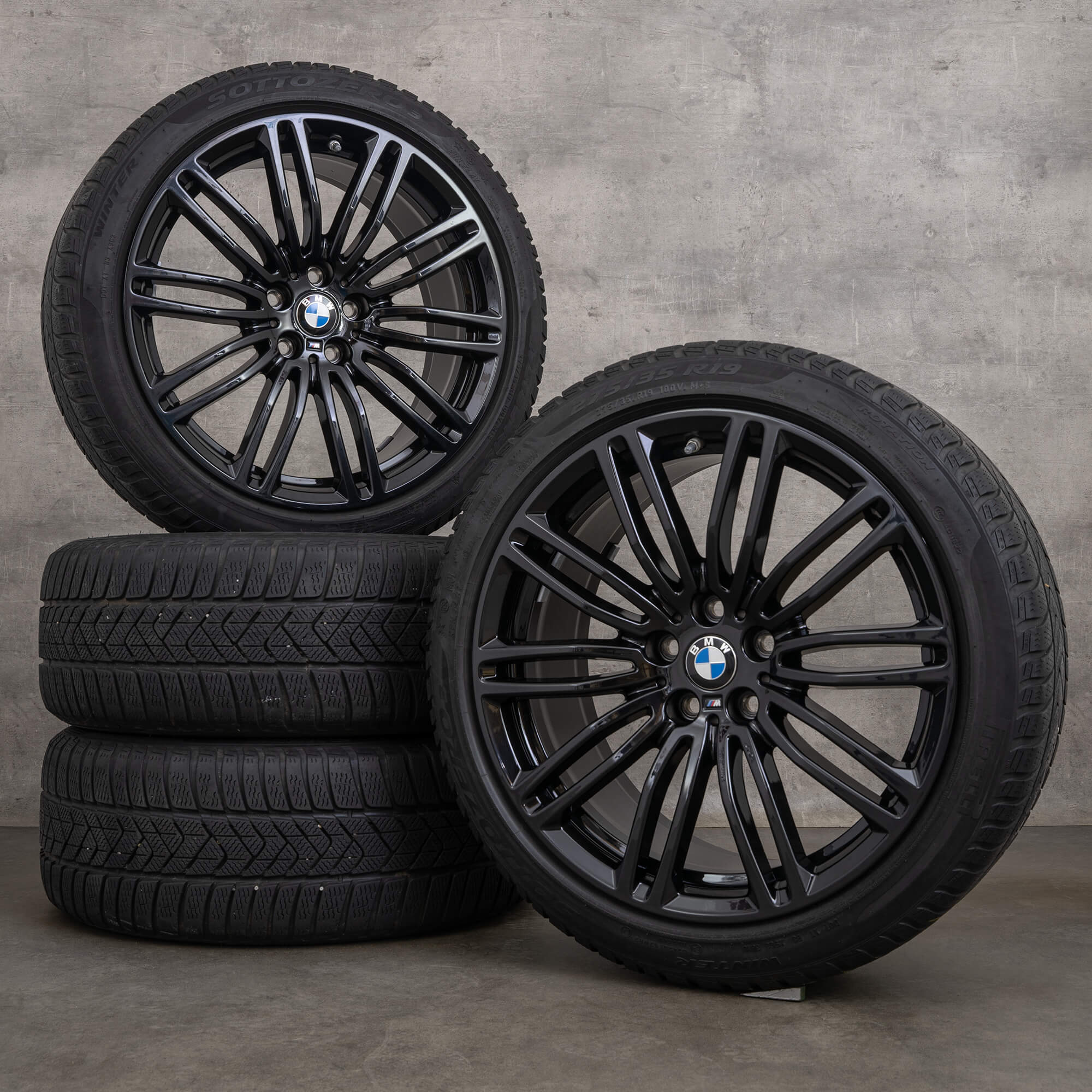 BMW 5er G30 G31 G38 Winterräder 19 Zoll Felgen Winterreifen Styling 664 M