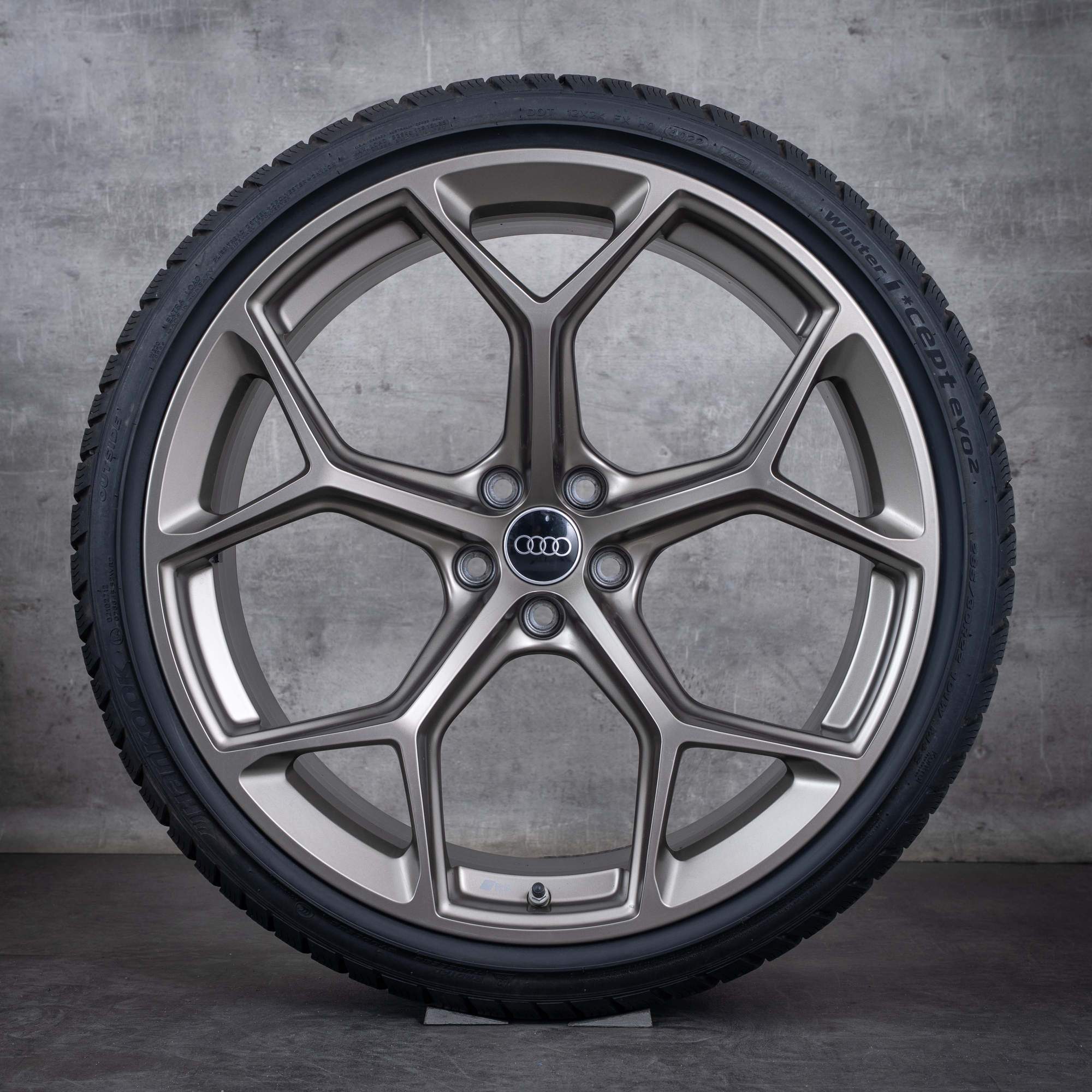 Oryginał Audi RS6 RS7 felgi 22 cale 4K C8 letnie koła wzór plastra miodu 4K0601025BM galaxy satin matt