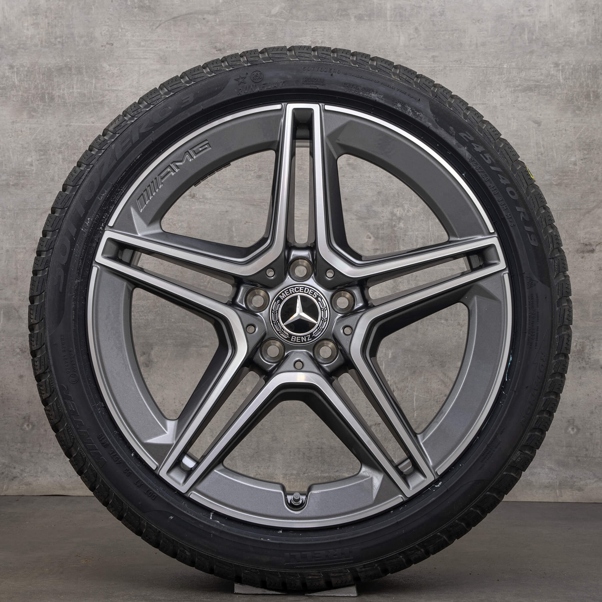 AMG Mercedes Benz CLS C257 koła zimowe 19 cali felgi opony A2574011500