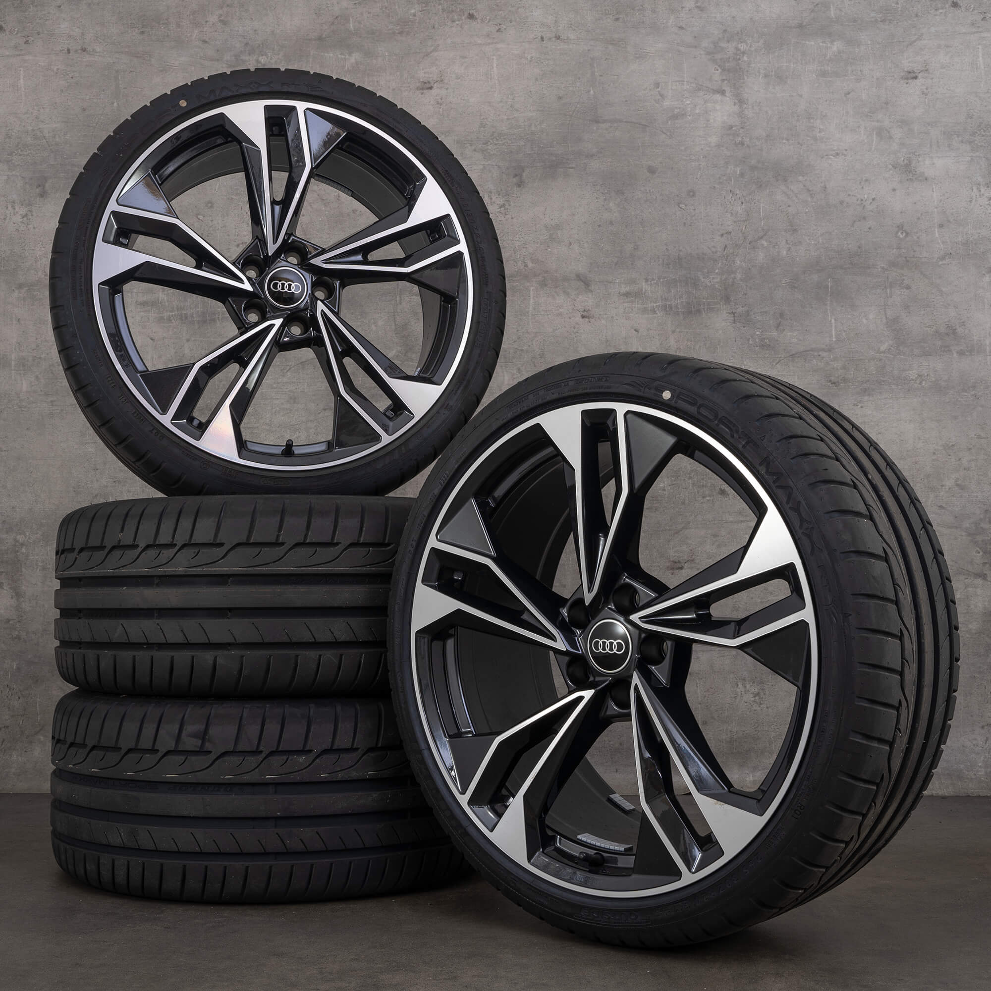 Audi A5 S5 B9 8W summer tires 20 inch rims wheels 8W0601025EQ NEW