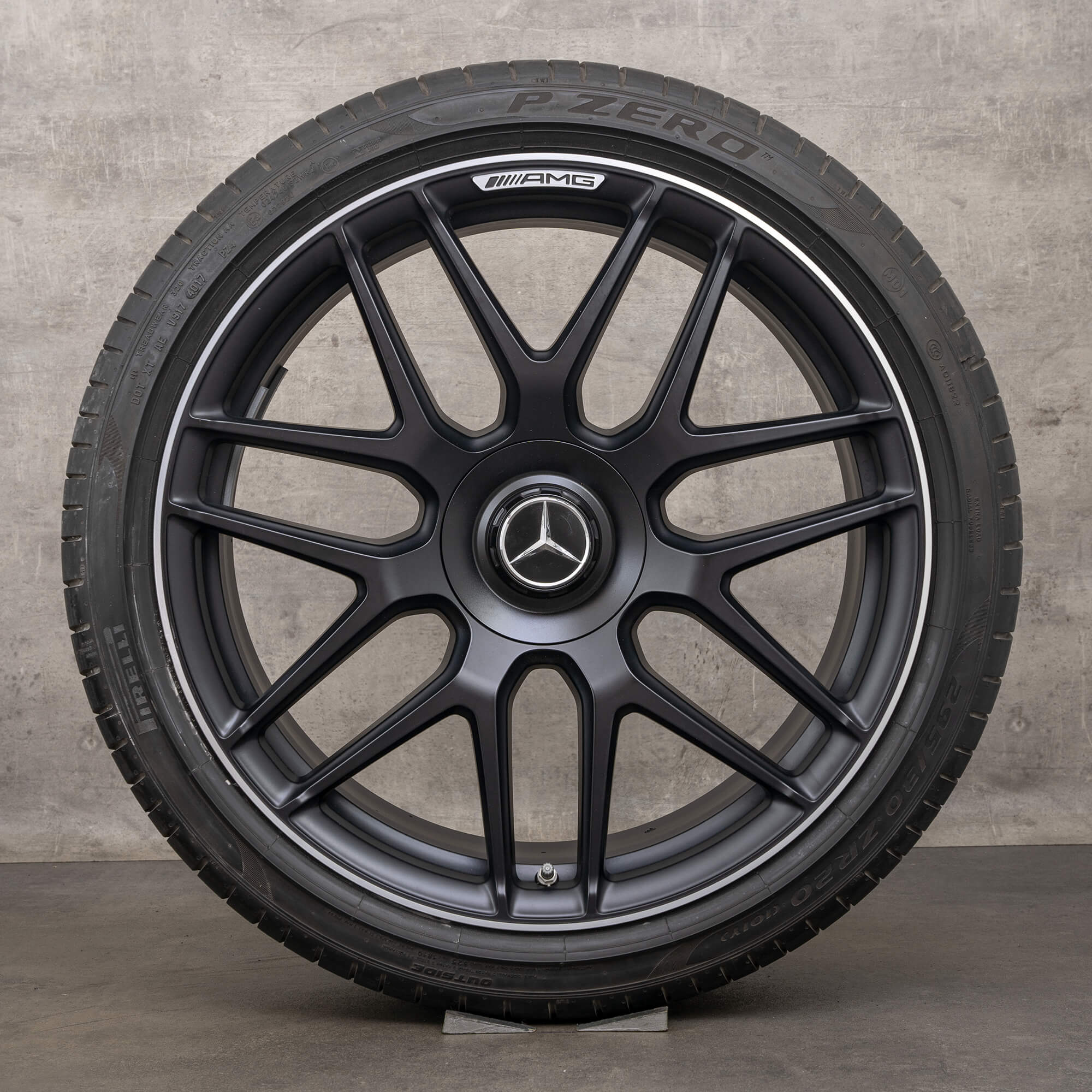 AMG Mercedes Benz E63 E63S W213 S213 sommerdæk sommerhjul 20 tommer fælge - hjul 3 af 4