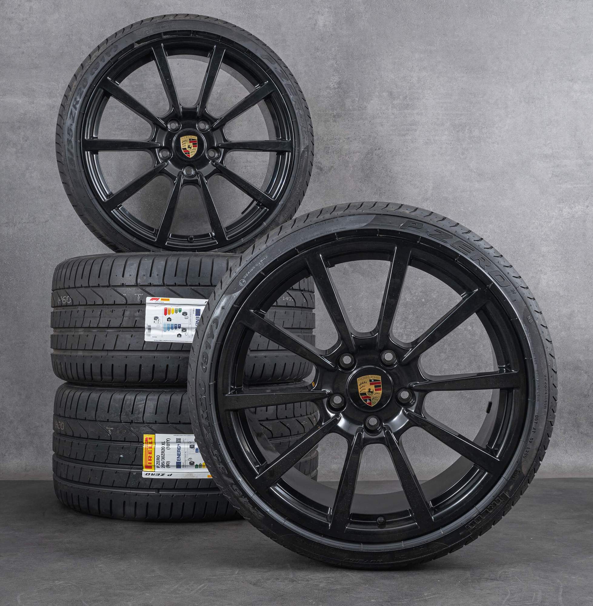 Jantes originales Porsche 20 pouces 991 Classic C2 Carrera pneus d'été Sommerrder