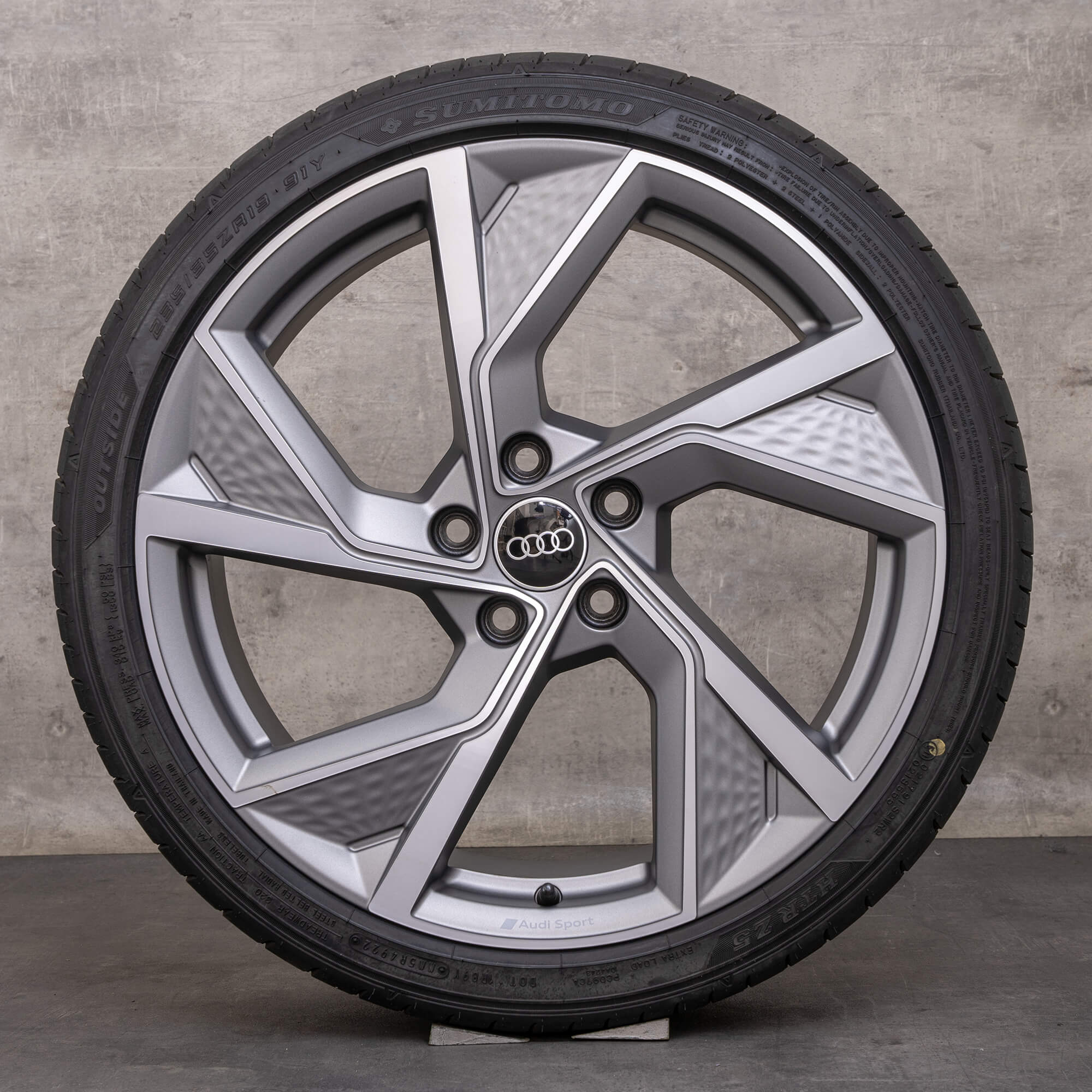 OEM Audi A3 S3 rims 19 inch 8Y 8V summer wheels 8Y0601025Q