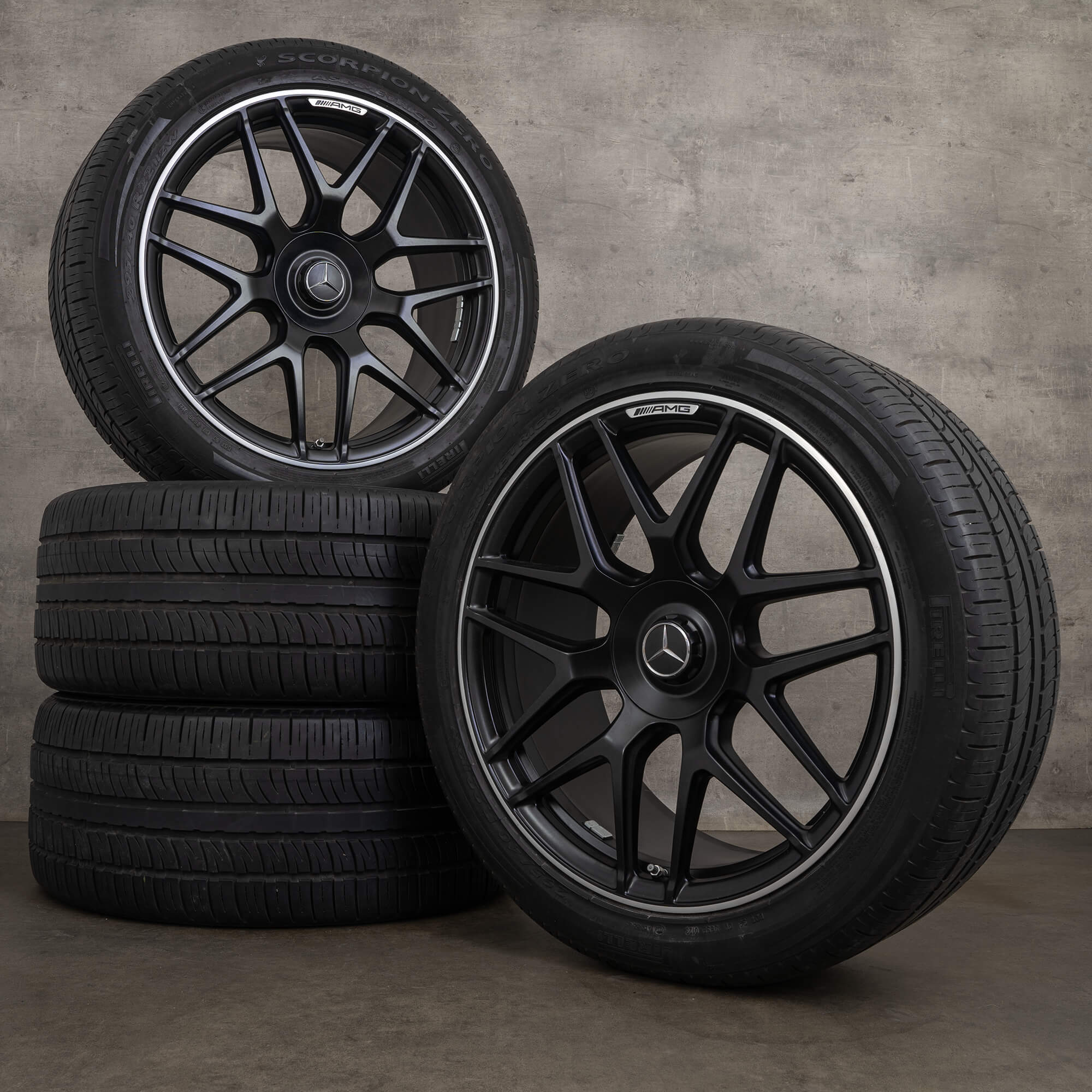 OEM Mercedes Benz G-Class AMG rims 22 inch W463A G63 summer wheels ...