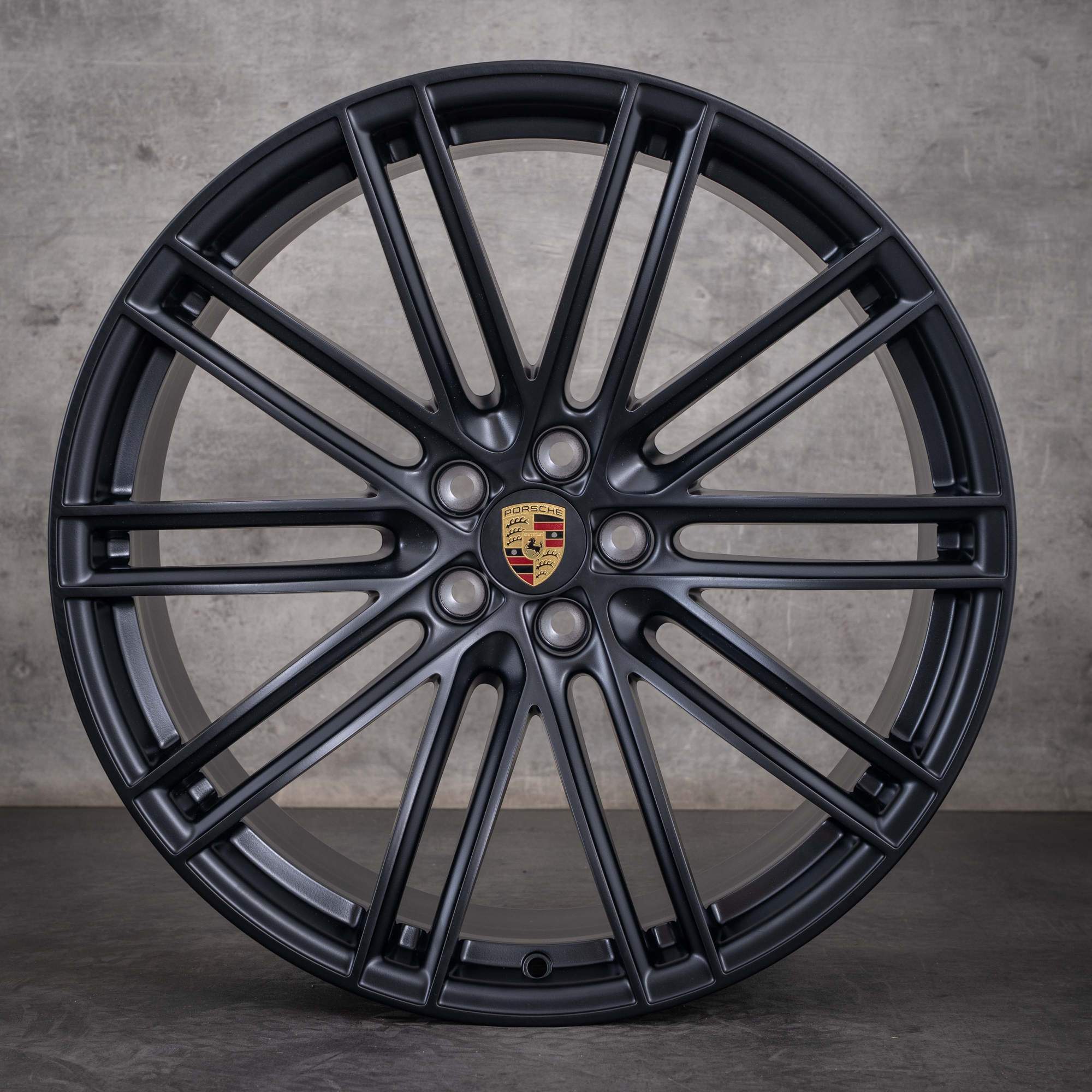 Alkuperäiset Porsche Macan II & III -vanteet 20 21 tuumaa 95B601025DN 95B601025DP mattamusta