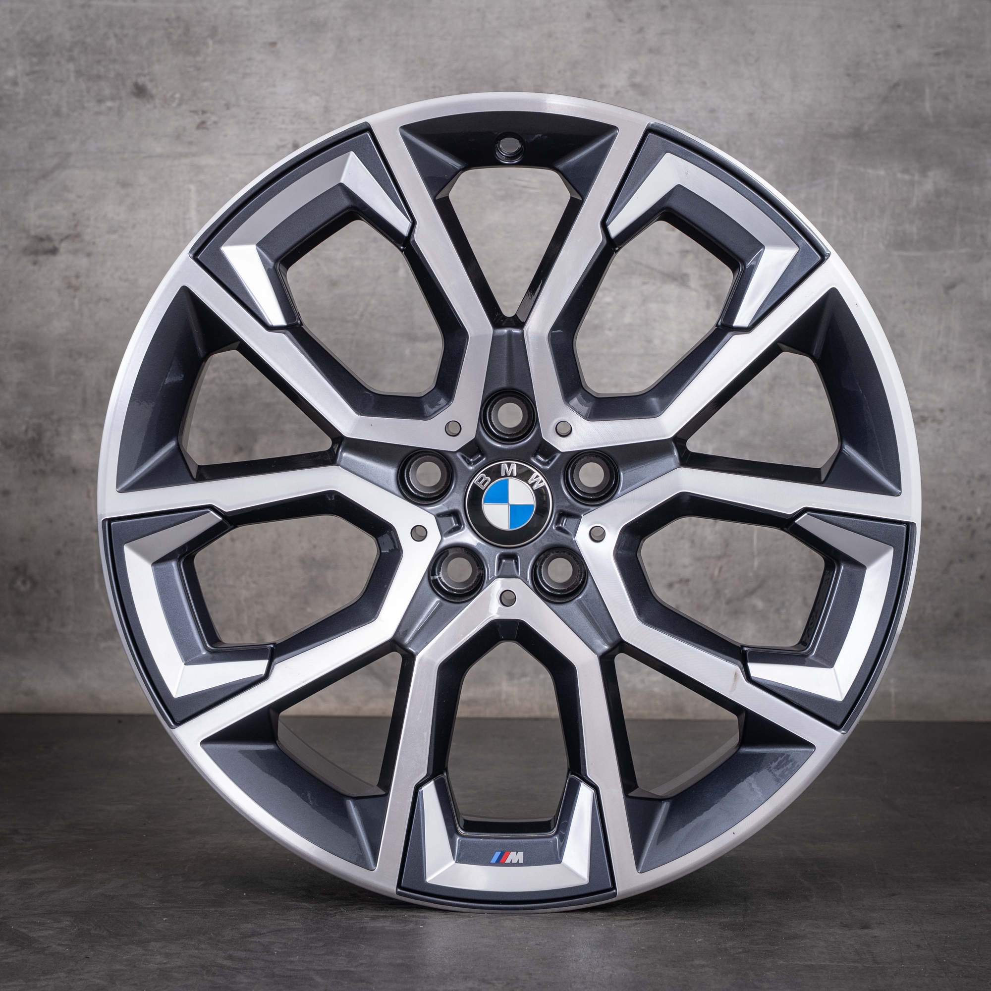 Original BMW X1 X2 Winterräder 19 Zoll F48 F39 Felgen Styling 867 6899197 orbit grey glanzgedreht NEU