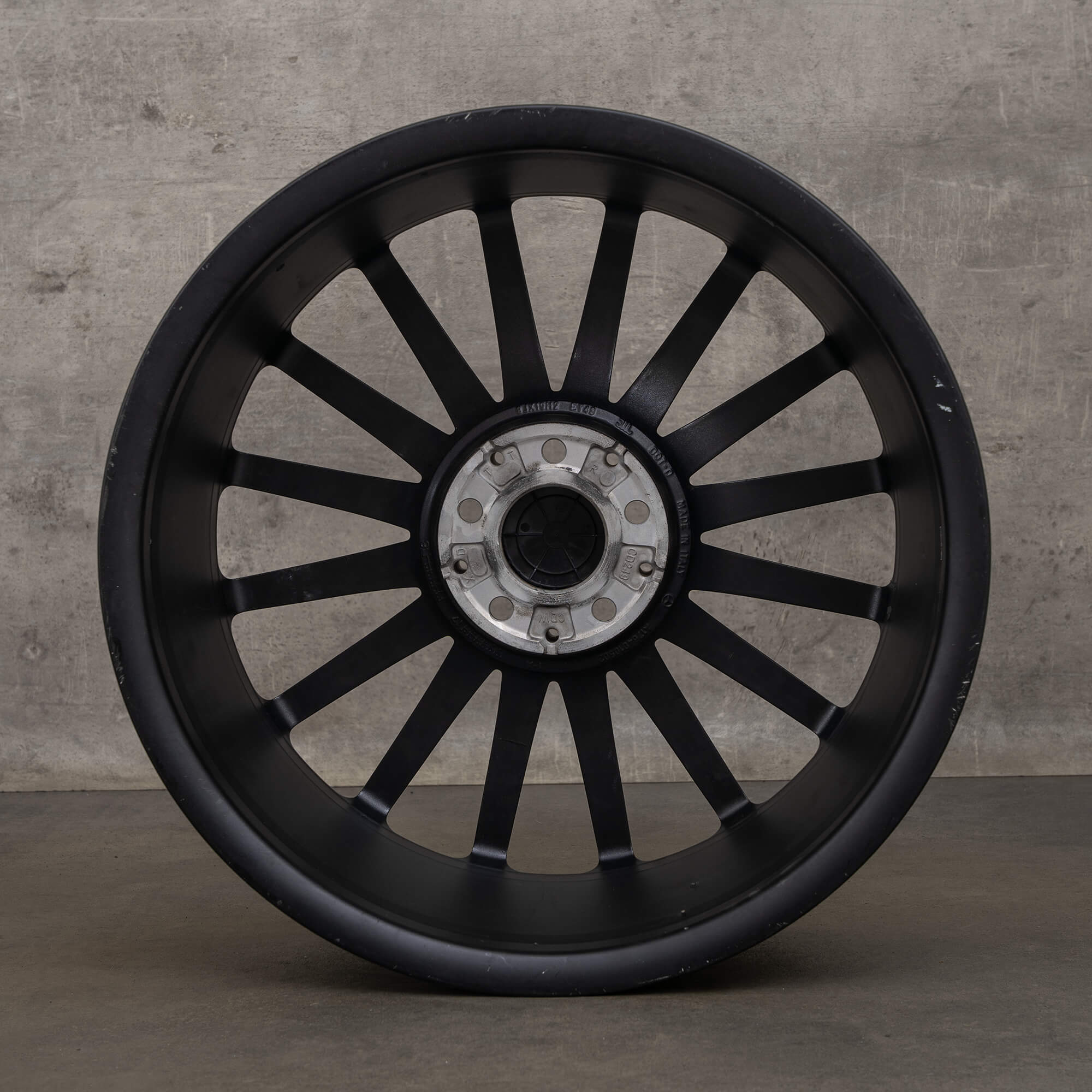 Cerchio originale AMG Mercedes Classe A A45 CLA 45 250 W176 C117 X117 da 19 pollici A1764010502 nero opaco