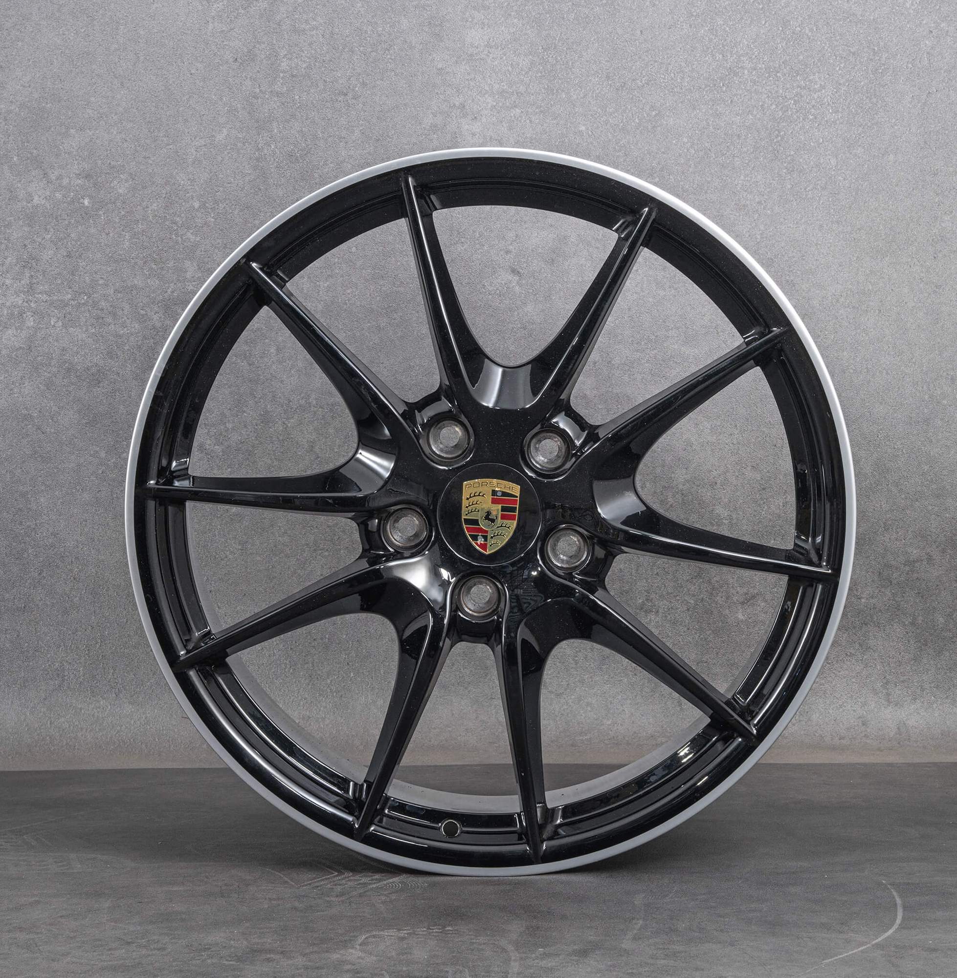 Originale Porsche felger Boxster Cayman 981 20 tommer 98136216014 981362163 svart