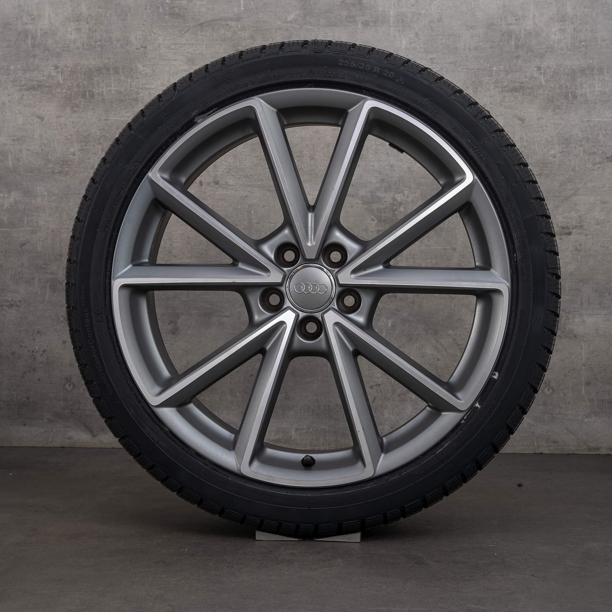 Originele Audi Q3 RSQ3 8U 20 inch winterbanden wintervelgen 8U0601025AK