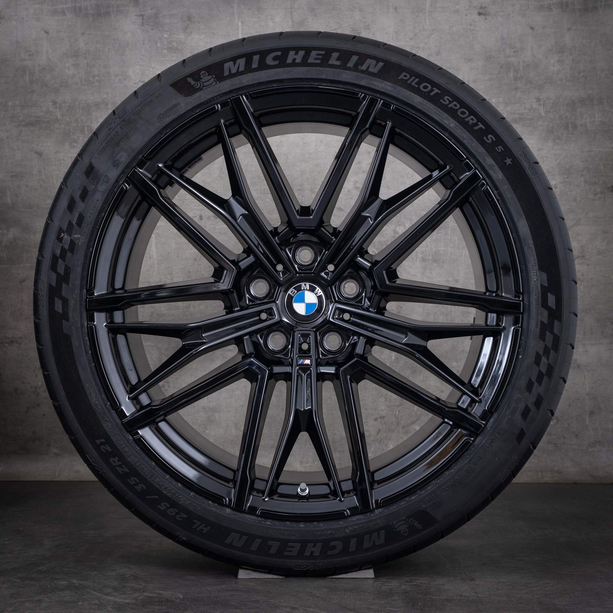 Alkuperäiset BMW M5 vanteet 20 21 tuuman G90 G99Kesävanteet Styling 951 M 7884272 7884273 jet black UUSI