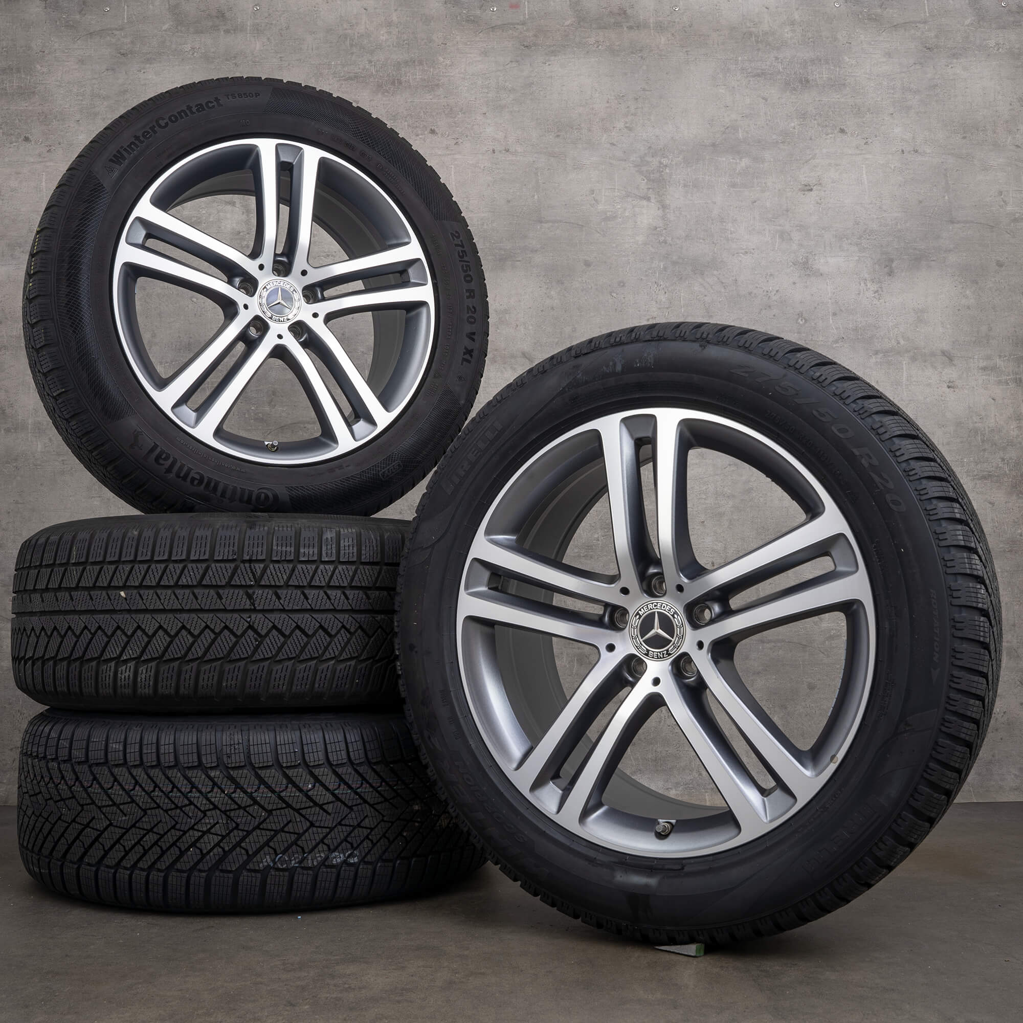 Mercedes Benz GLE 167 SUV winter wheels 20 inch rims tires