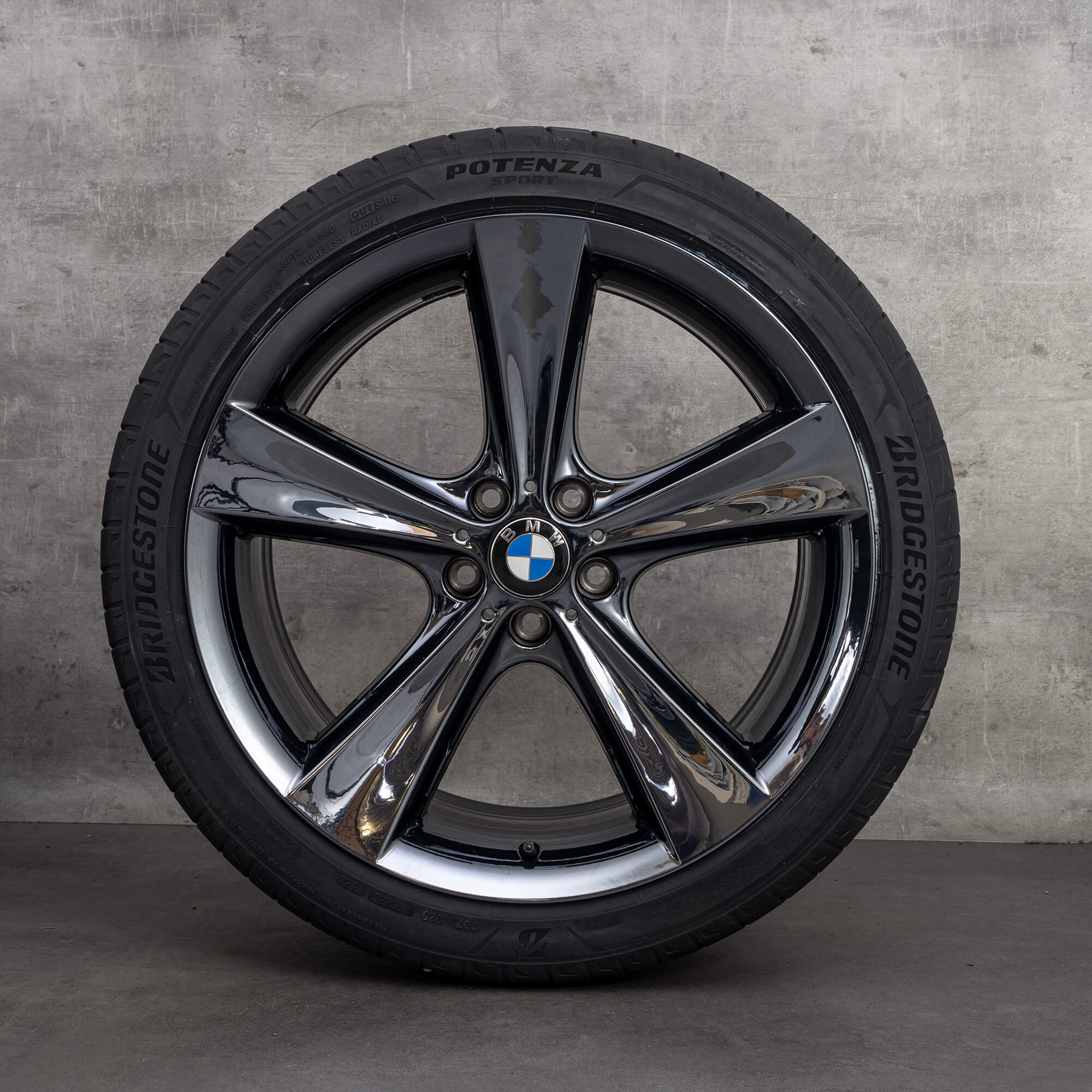 Jantes BMW 21 pouces X5 F15 E70 X6 F16 style 128 roues été 6859425 6859426 NEUF