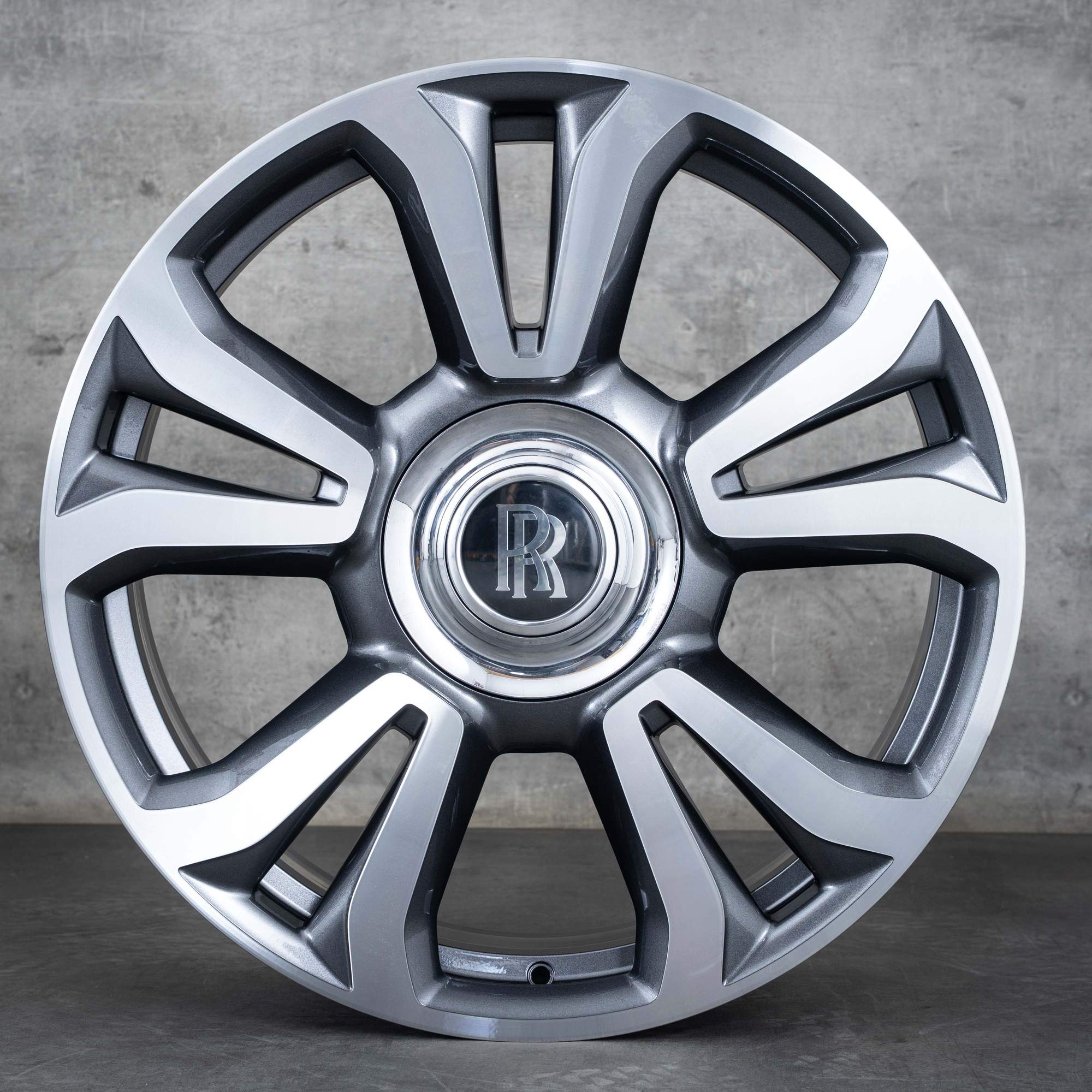 Oryginał Felgi RollsRoyce Cullinan 22 cale RR31 6878014 6878025 tytanowe polerowane NOWOŚĆ