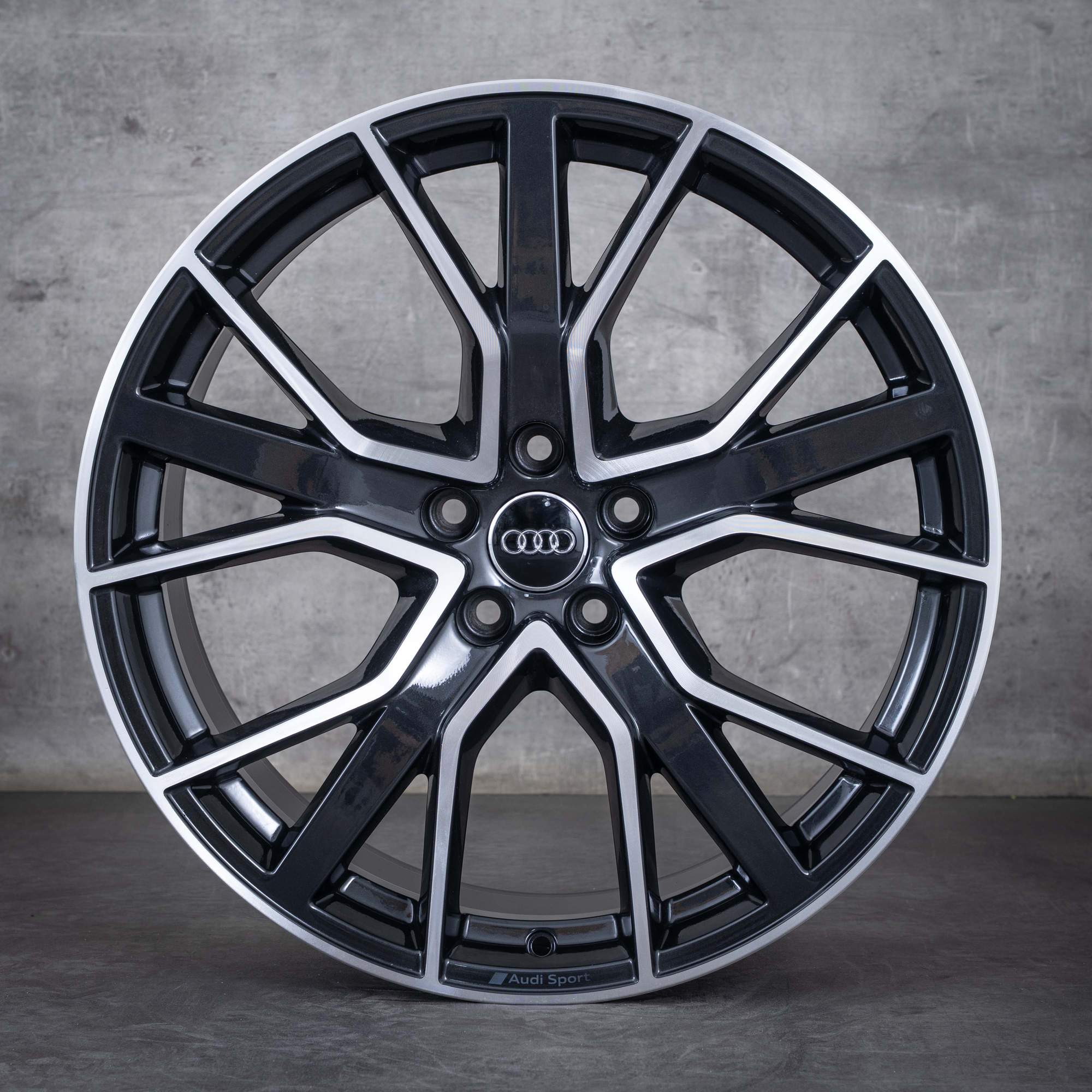 Oryginalne felgi Audi A8 S8 20 cali 4N D5 4N0601025AA Performance granit polerowane