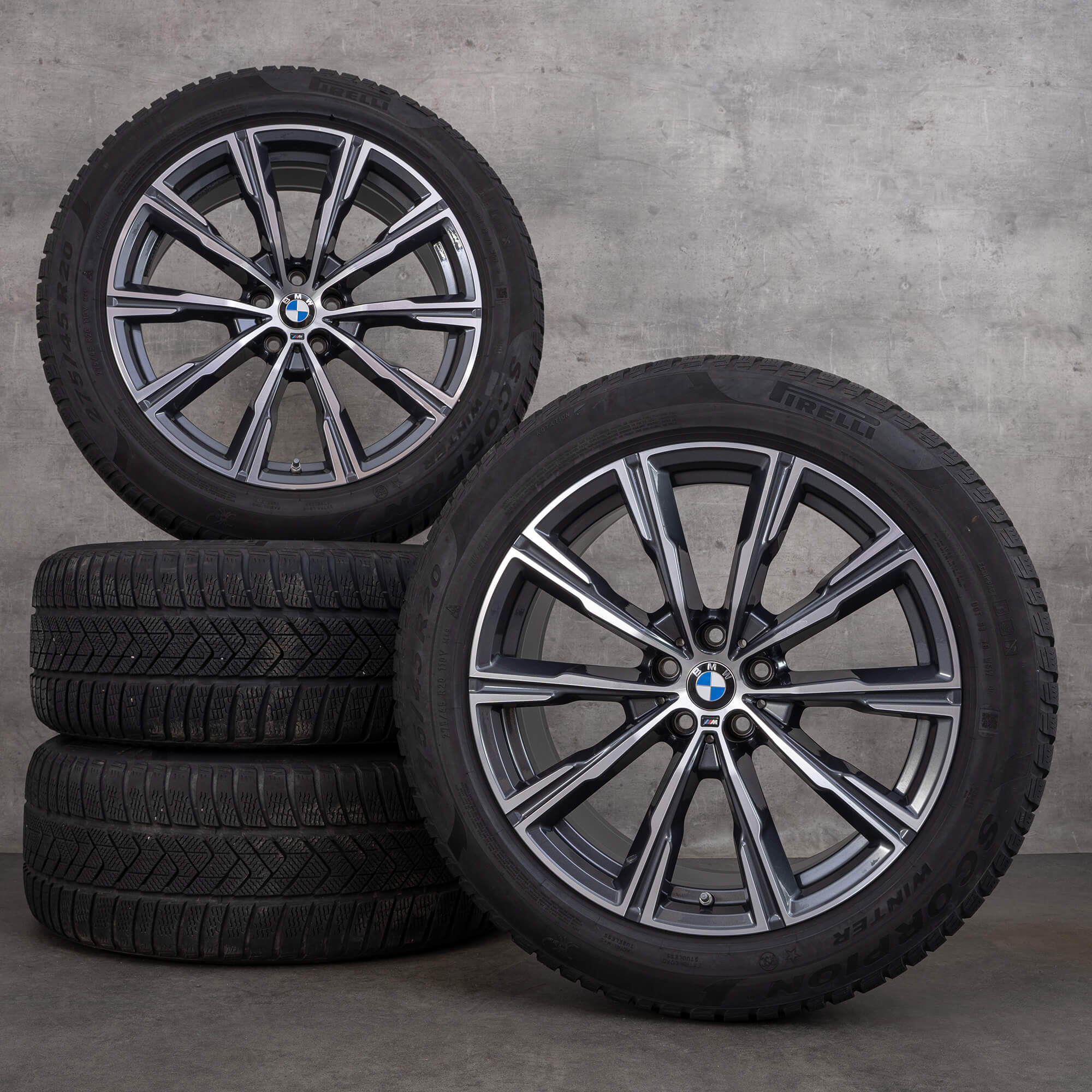 BMW 20 inch X5 G05 X6 G06 rims styling M740 winter tires wheels 8071996