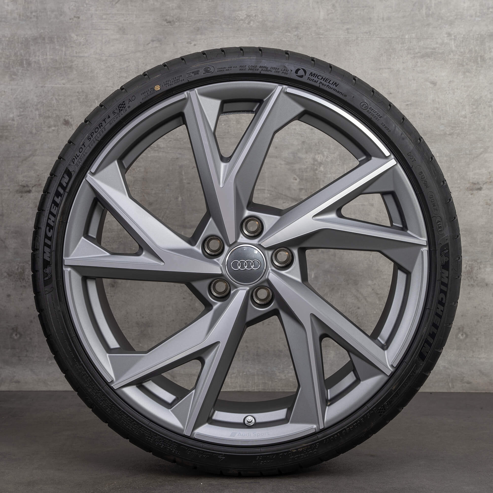 Audi 20 tommer fælge R8 4S V10 alu sommerdæk sommerhjul Evo Design