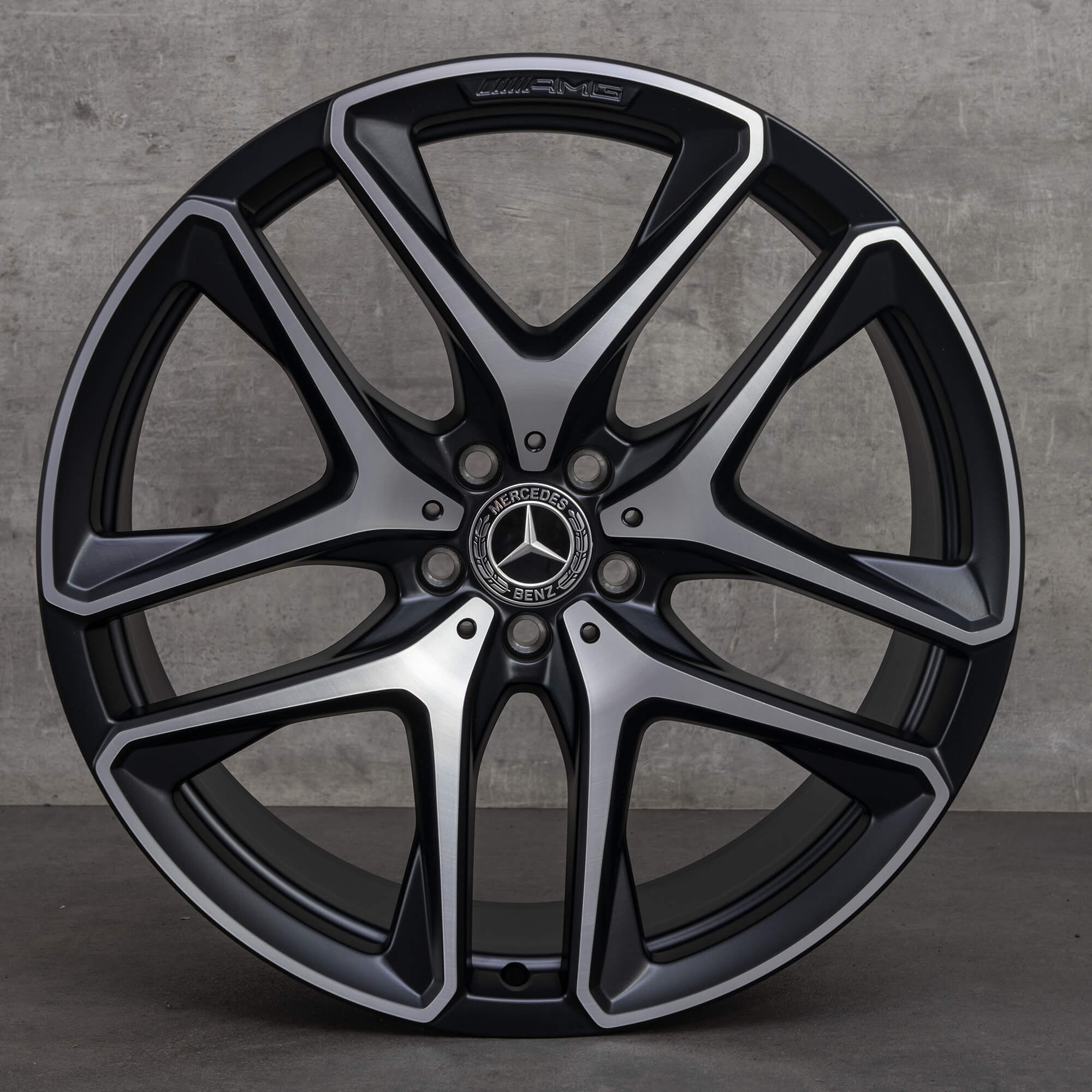 Mercedes AMG 21 inch rims GLE 53 SUV V167 A1674014200 A1674014300 black NEW
