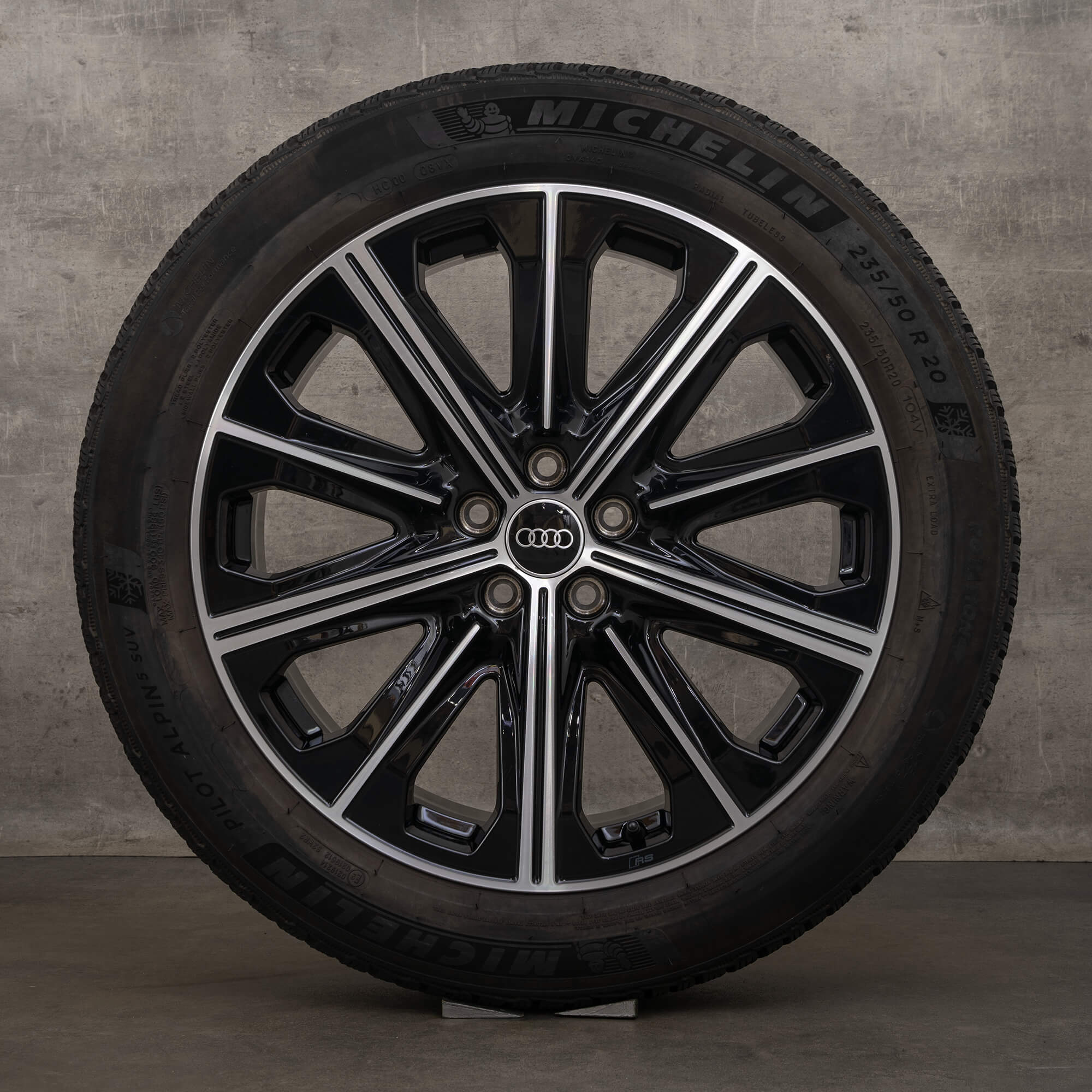 OEM Audi Q4 e tron winter wheels 20 inch F4 rims 89A601025K 89A601025AB ...