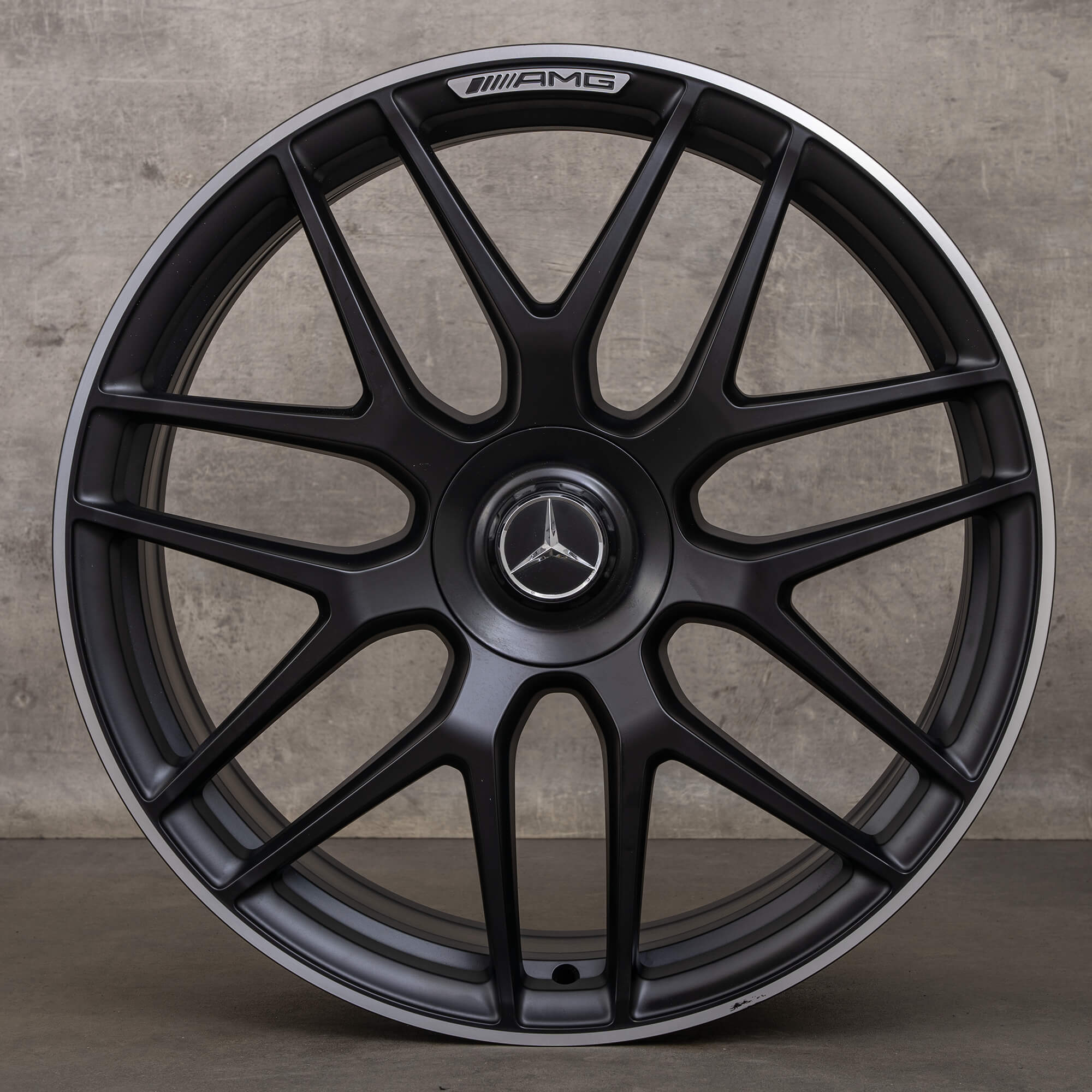 Original AMG Mercedes Benz GLE 53 63 S V167 22 inch rims black matt